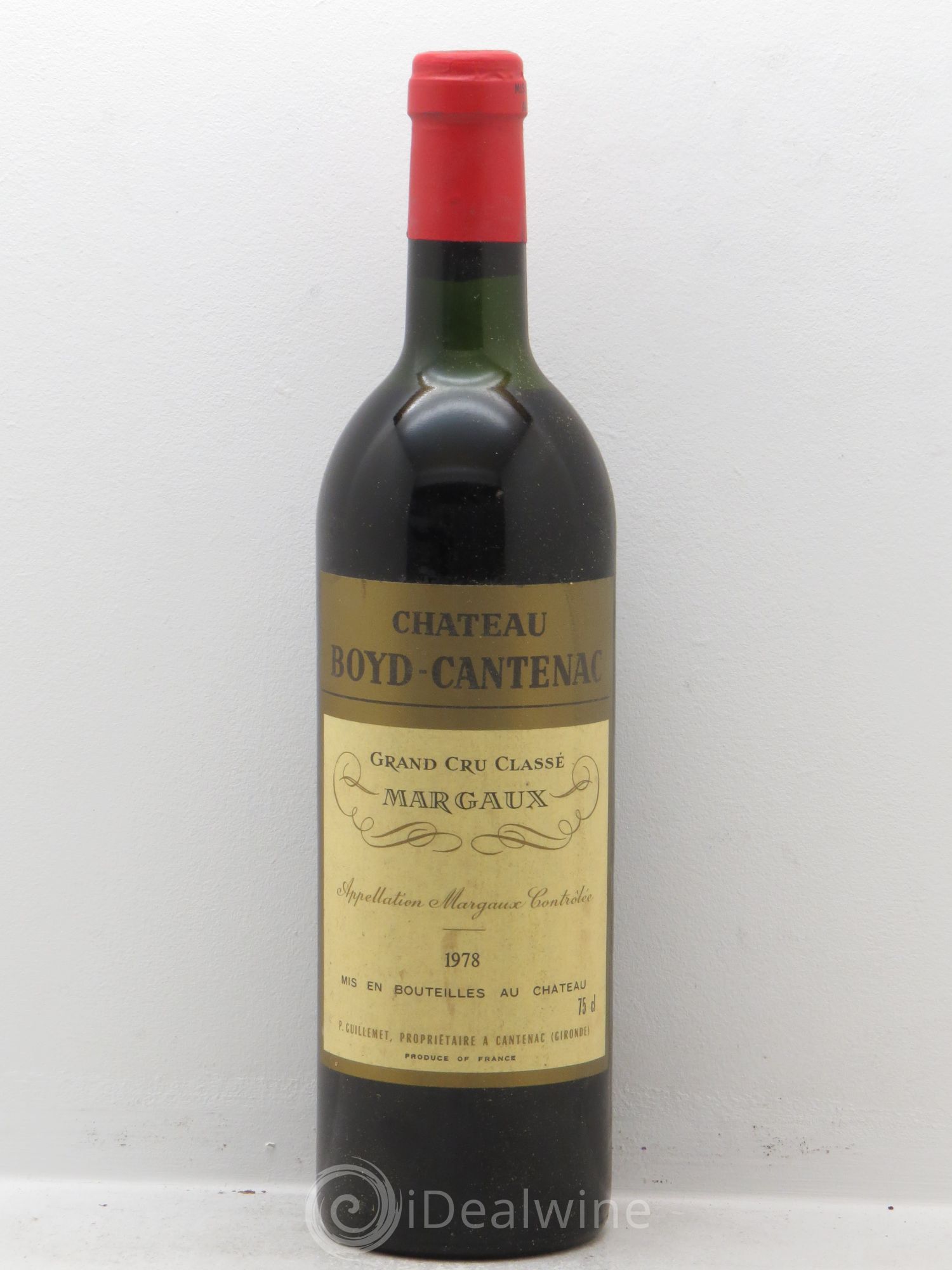 Château Boyd Cantenac 3ème Grand Cru Classé 1978 - Lot de 6 bouteilles - 0