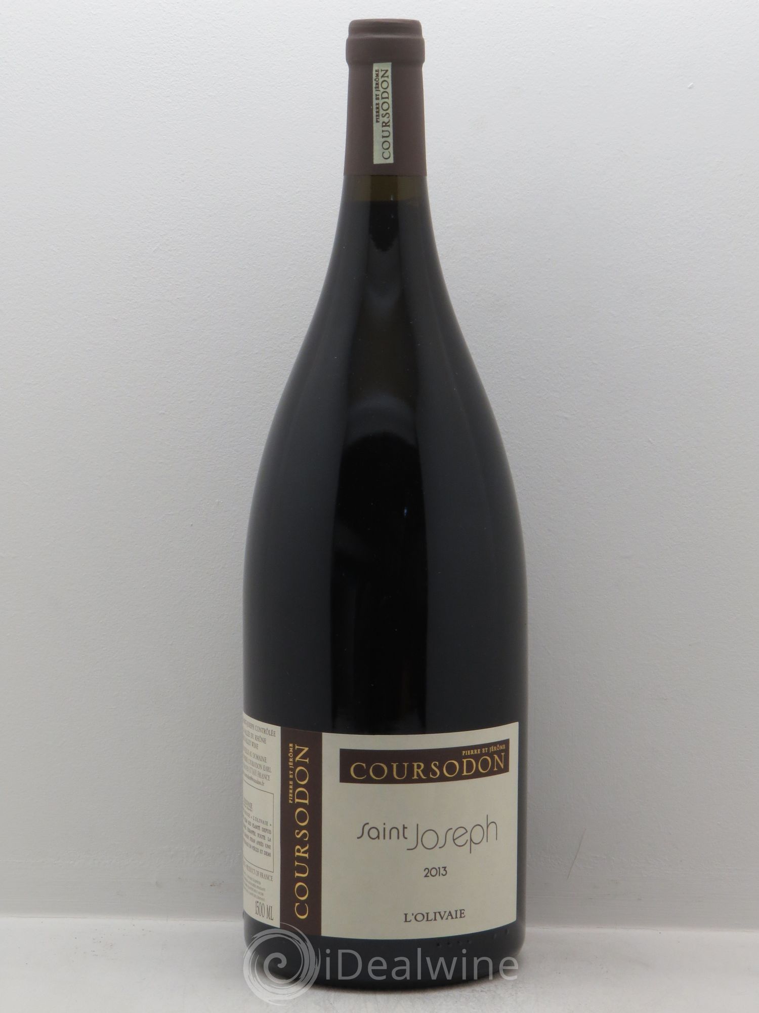 Saint-Joseph L'Olivaie Pierre et Jérôme Coursodon 2013 - Lot de 1 magnum - 0
