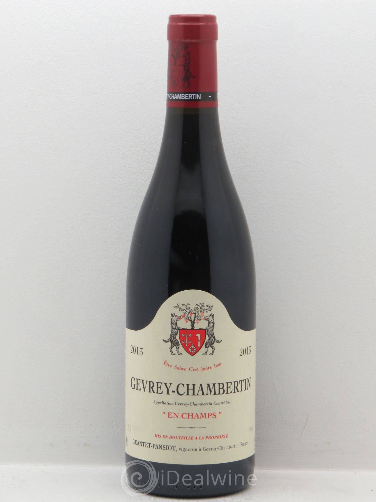 Gevrey-Chambertin En Champs Geantet-Pansiot 2013 - Lot de 1 bouteille - 0