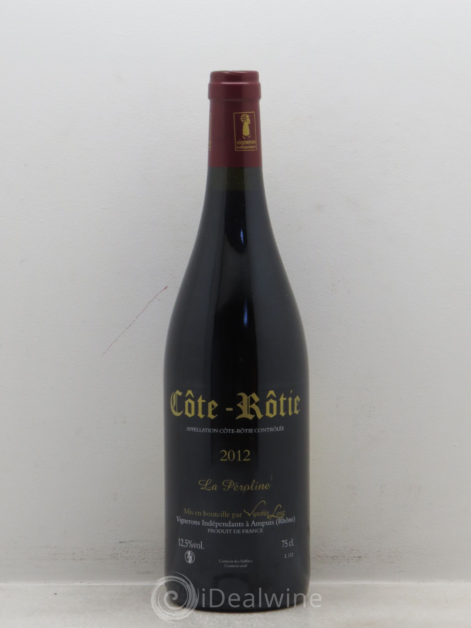 Côte-Rôtie La Péroline Vignobles Levet 2012 - Lot de 1 bouteille - 0
