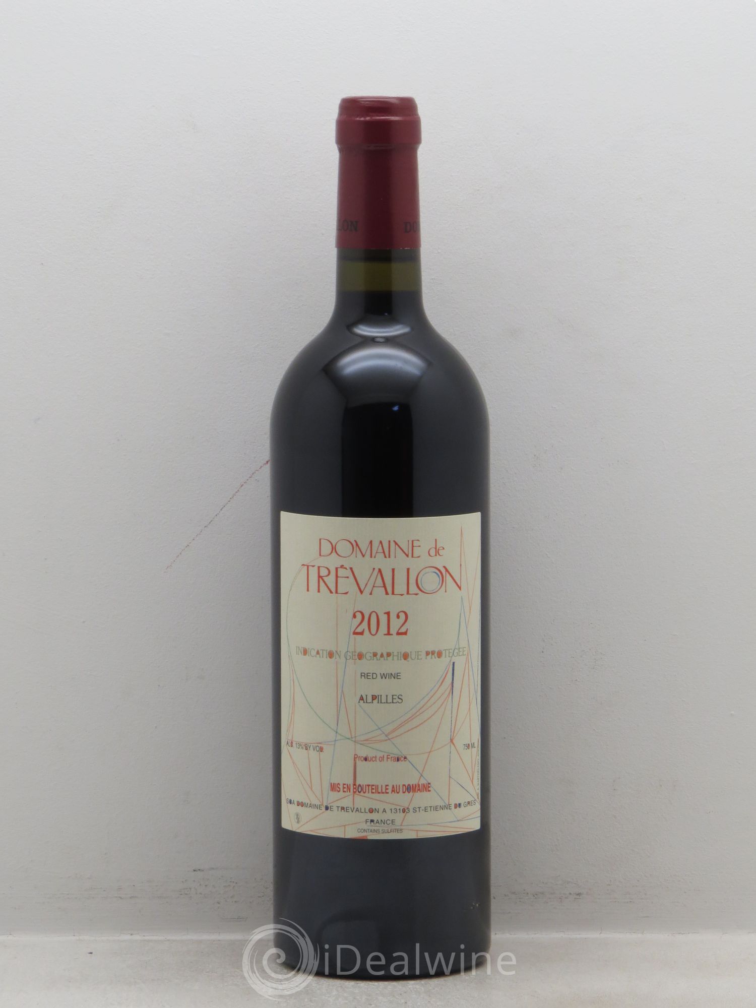 VDP Bouches du Rhône Trévallon (Domaine de) Eloi Dürrbach 2012 - Lot de 1 bouteille - 0