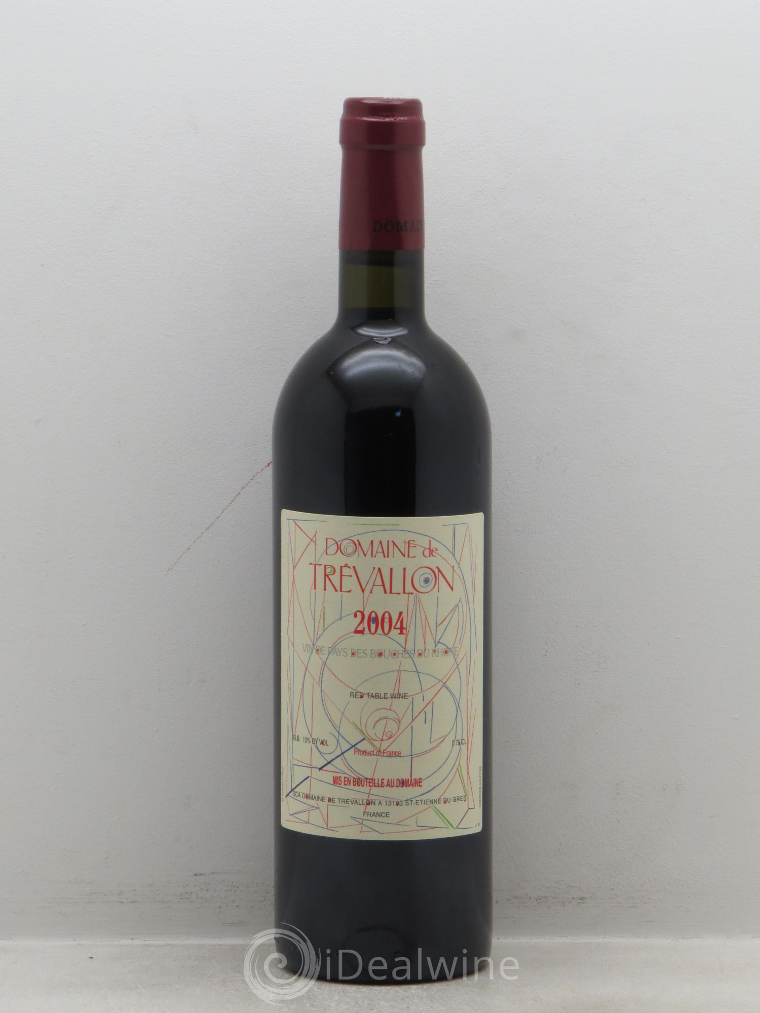 VDP Bouches du Rhône Trévallon (Domaine de) Eloi Dürrbach 2004 - Lot de 1 bouteille - 0