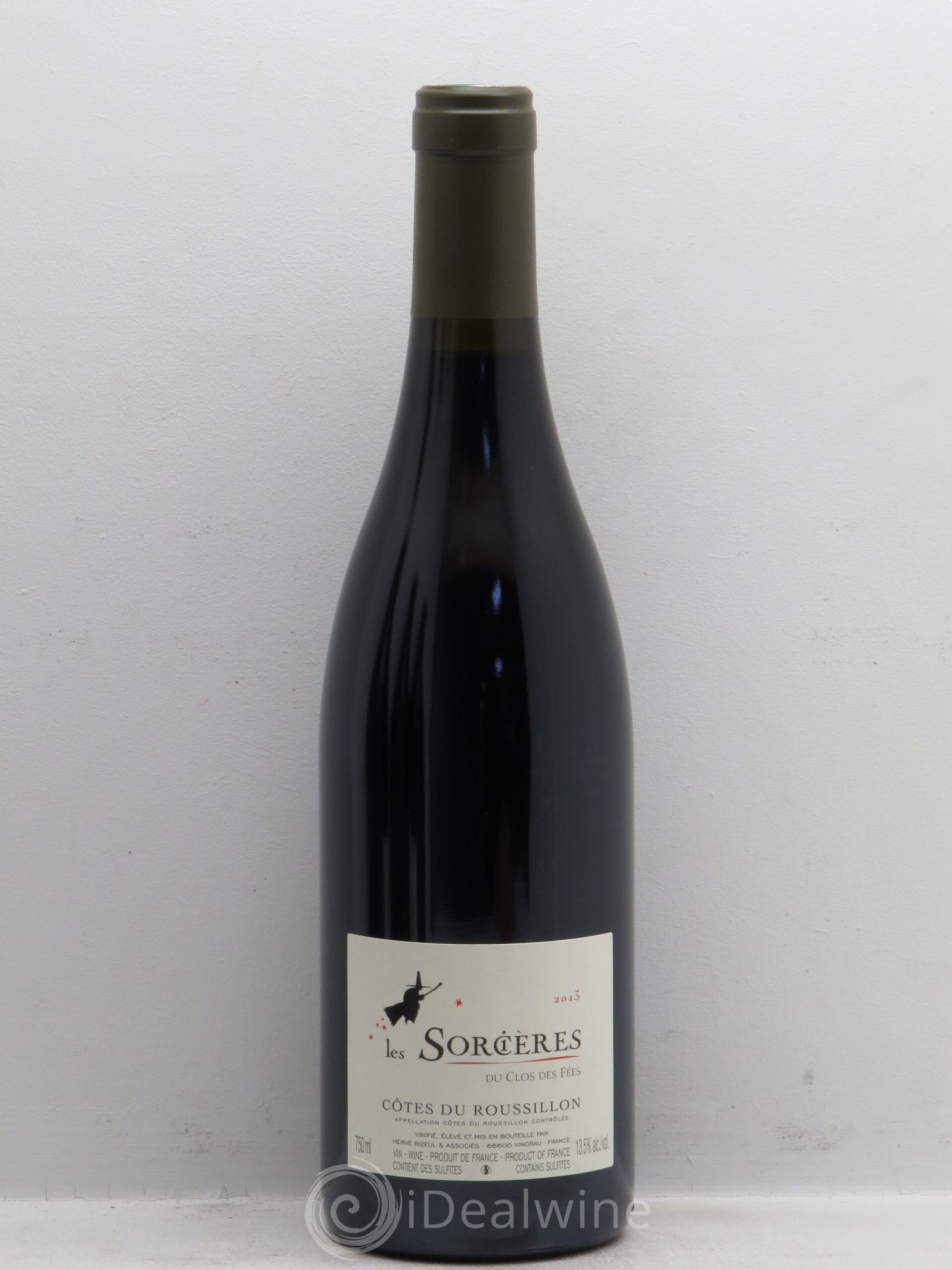 Côtes du Roussillon Clos des Fées Les Sorcières Hervé Bizeul 2013 - Lot de 1 bouteille - 0