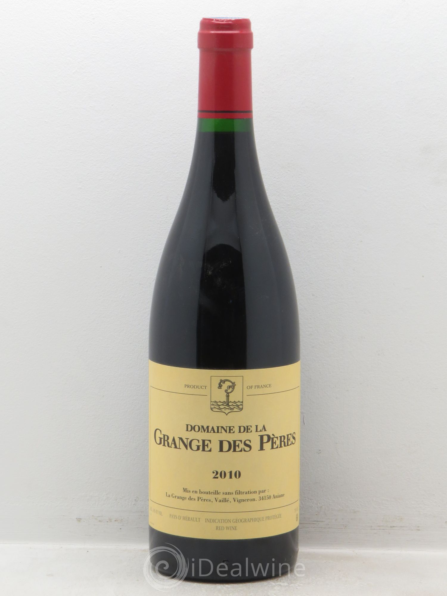Pays d'Hérault Grange des Pères Laurent Vaillé 2010 - Lot de 1 bouteille - 0