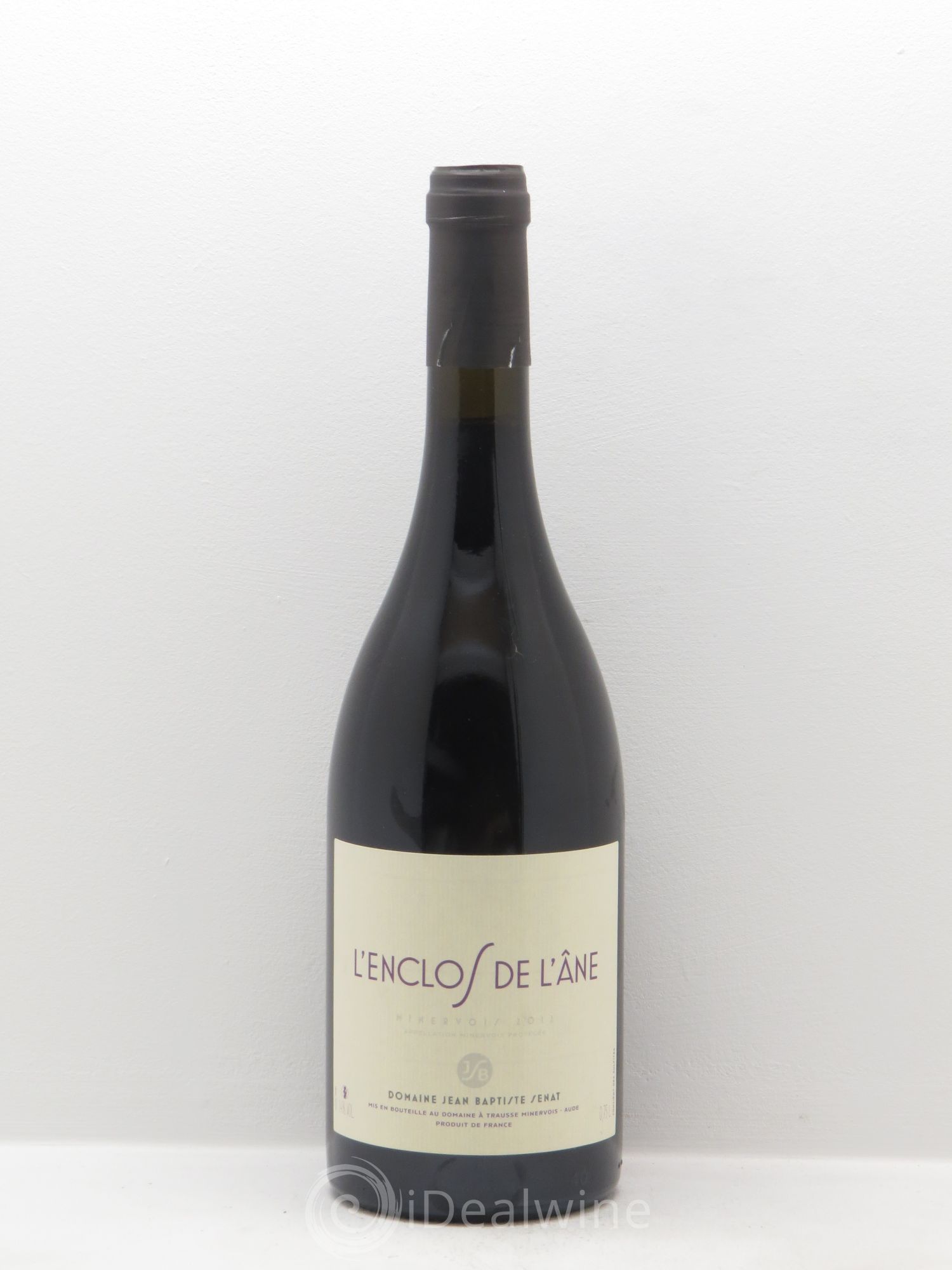 Minervois L'Enclos de l'âne Jean-Baptiste Sénat 2012 - Lot de 1 bouteille - 0