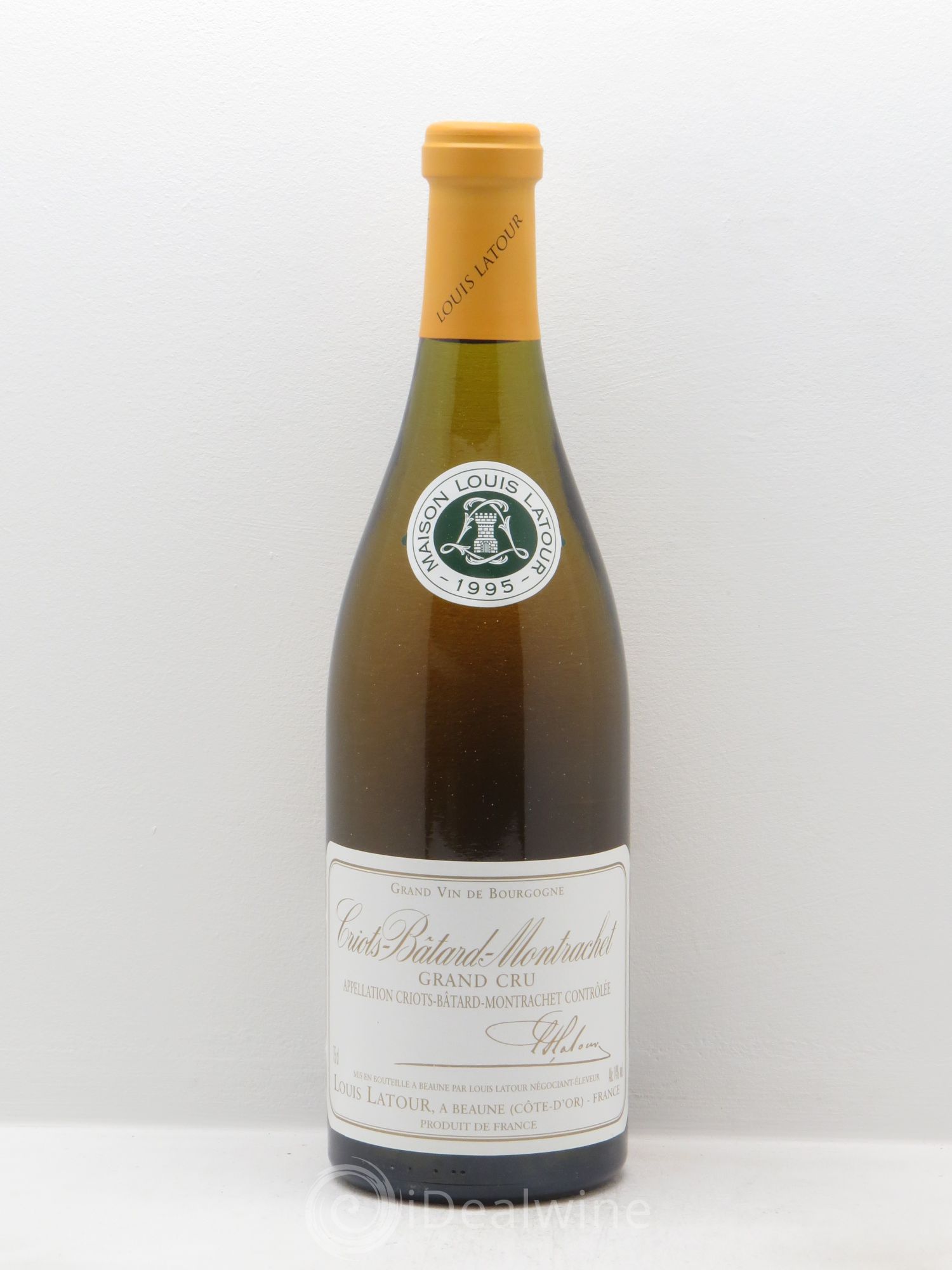 Criots-Bâtard-Montrachet Grand Cru Louis Latour 1995 - Lot de 1 bouteille - 0