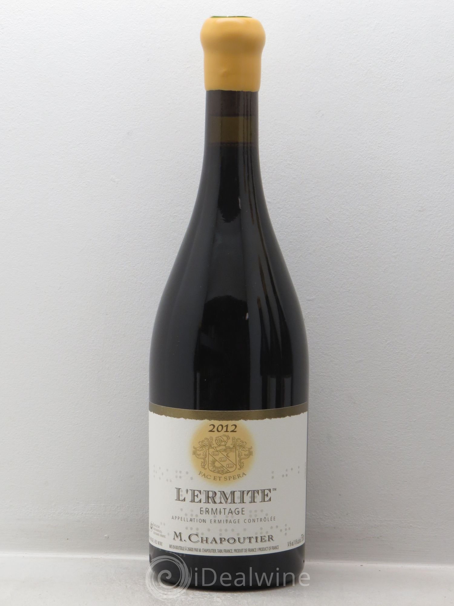Hermitage Ermitage l'Ermite Chapoutier 2012 - Lot de 1 bouteille - 0