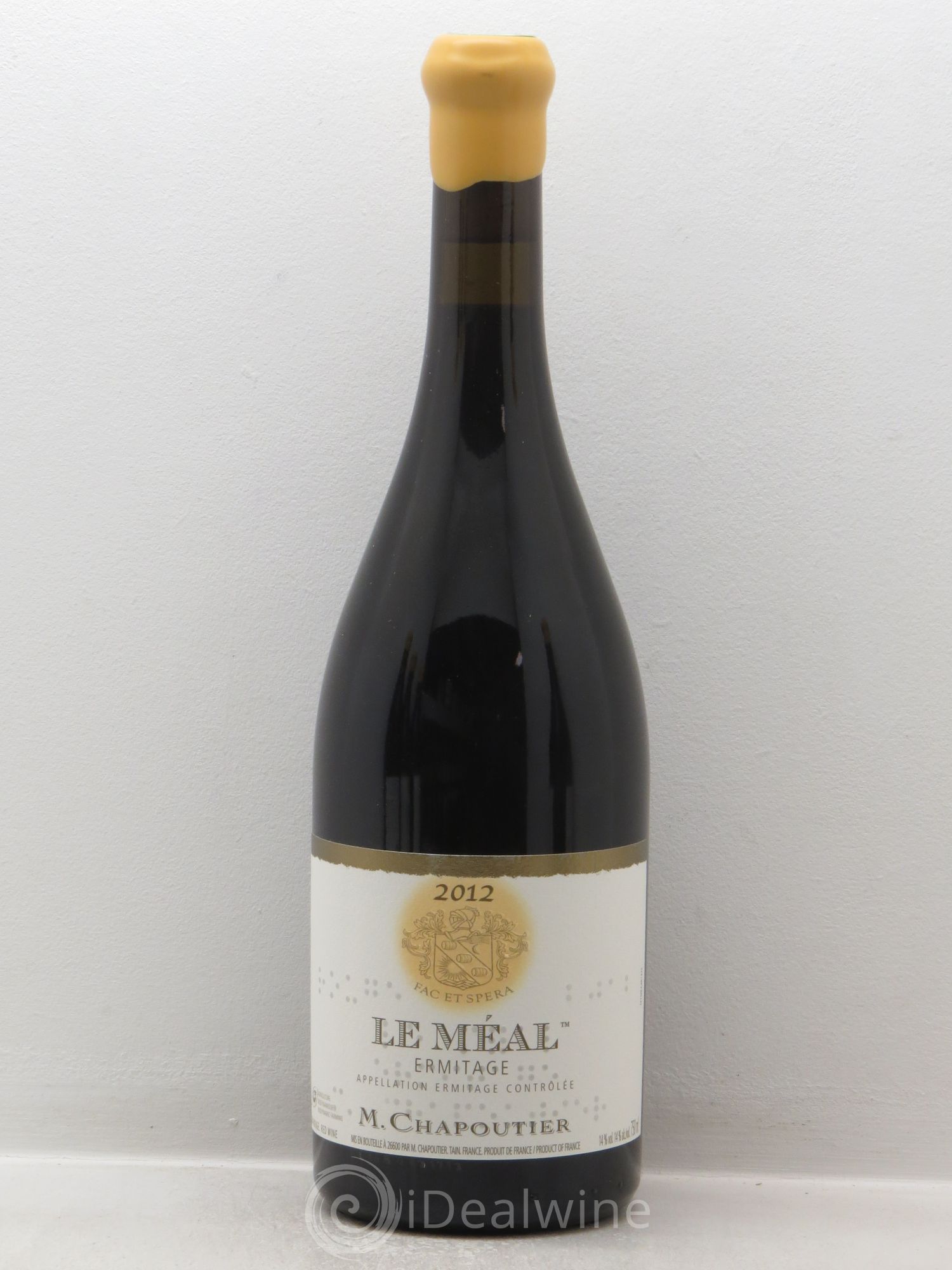 Hermitage Ermitage Le Méal Chapoutier 2012 - Lot de 1 bouteille - 0