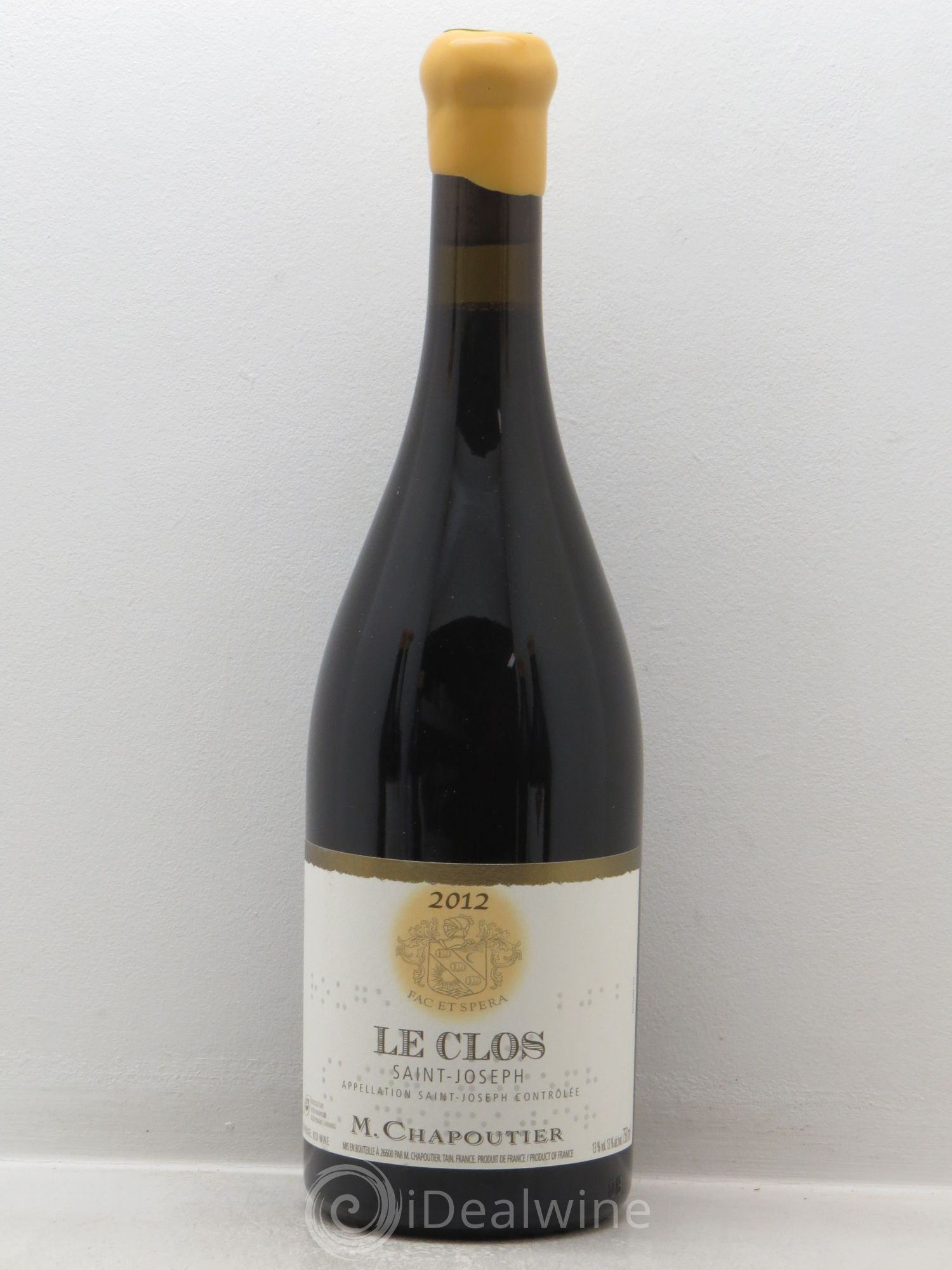 Saint-Joseph Le Clos Chapoutier 2012 - Lot de 1 bouteille - 0