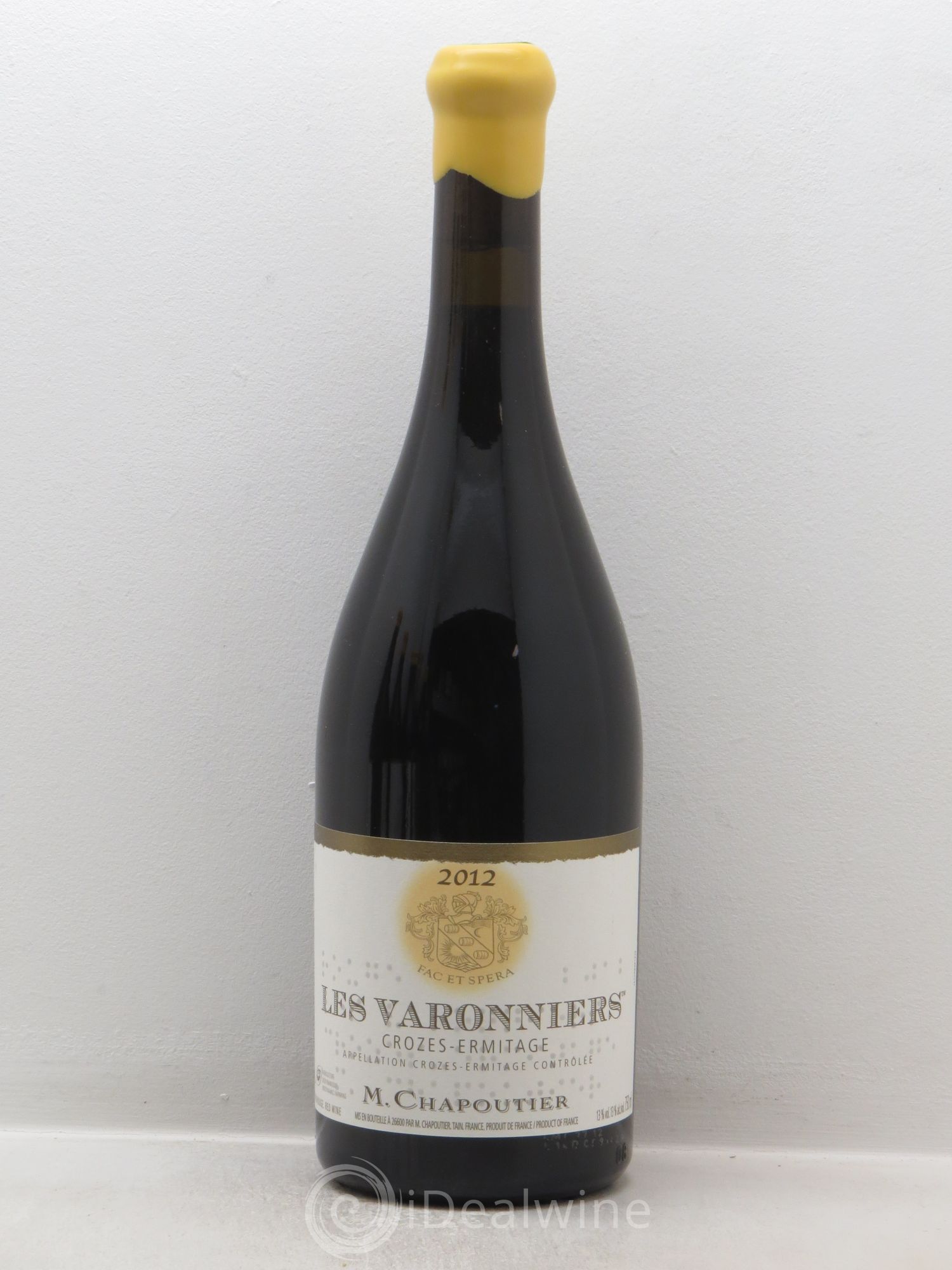 Crozes-Hermitage Les Varonniers Chapoutier 2012 - Lot de 1 bouteille - 0