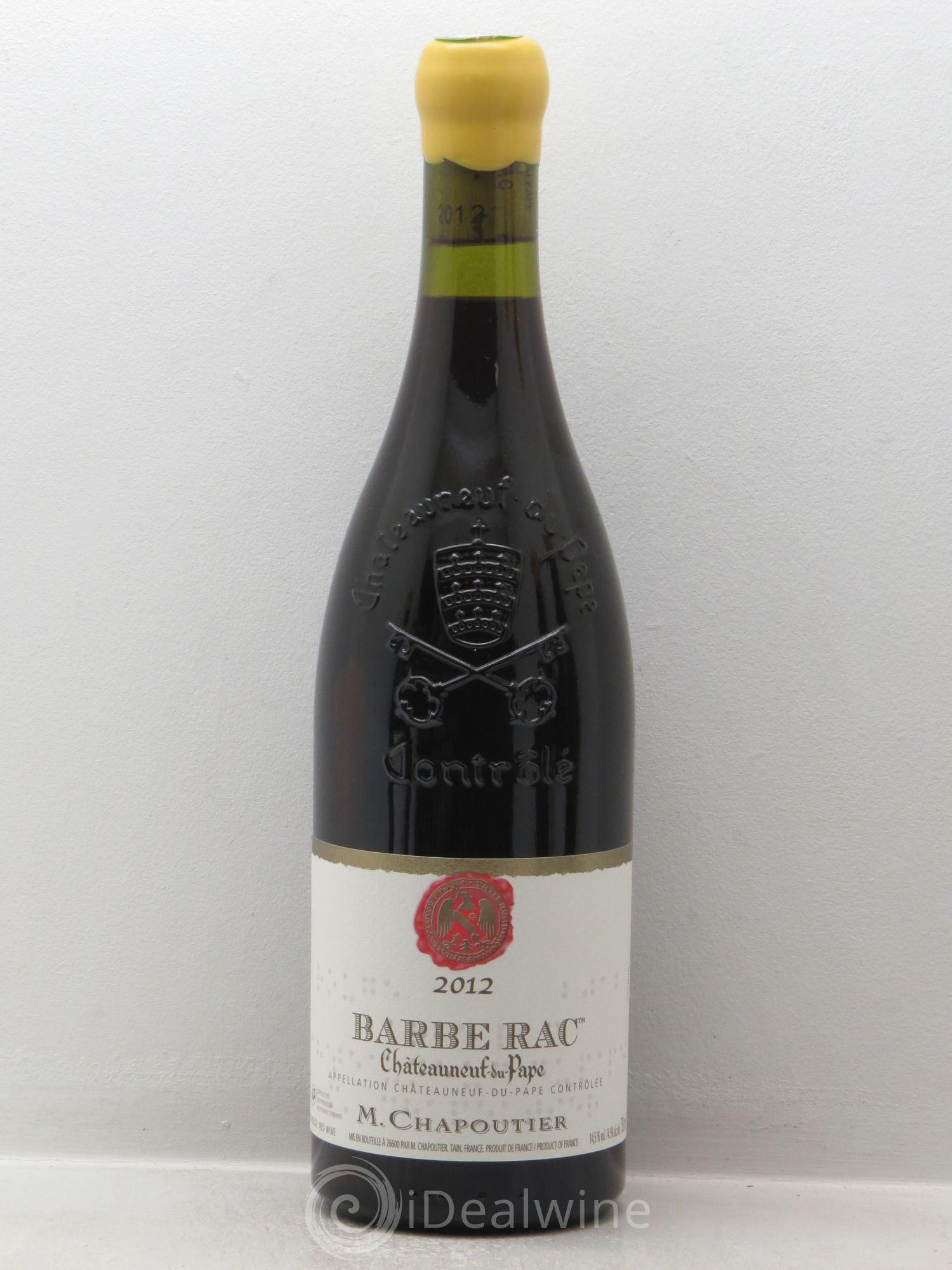 Châteauneuf-du-Pape Barbe Rac Chapoutier 2012 - Posten von 1 Flasche - 0