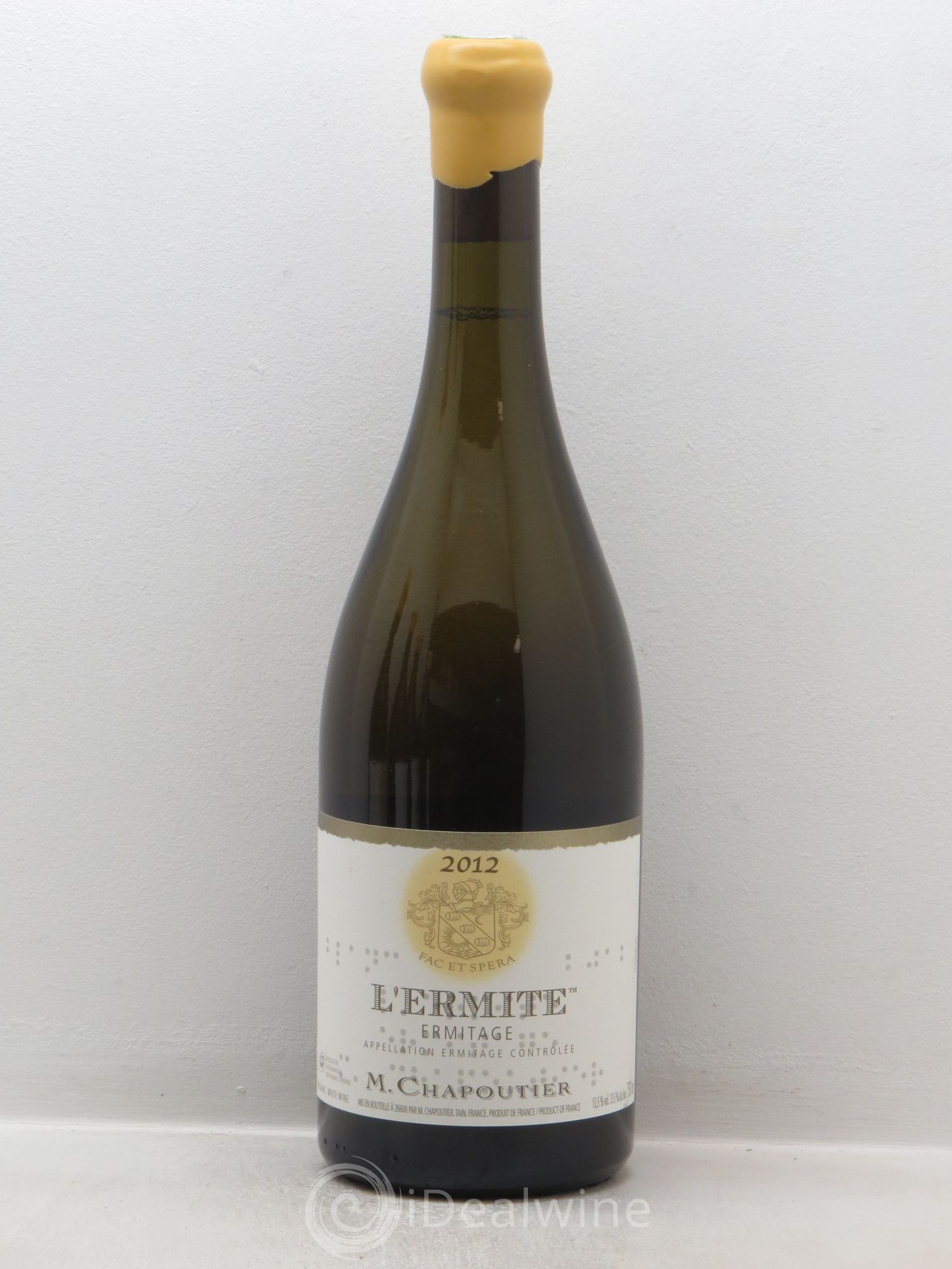 Hermitage Ermitage l'Ermite Chapoutier 2012 - Lot de 1 bouteille - 0