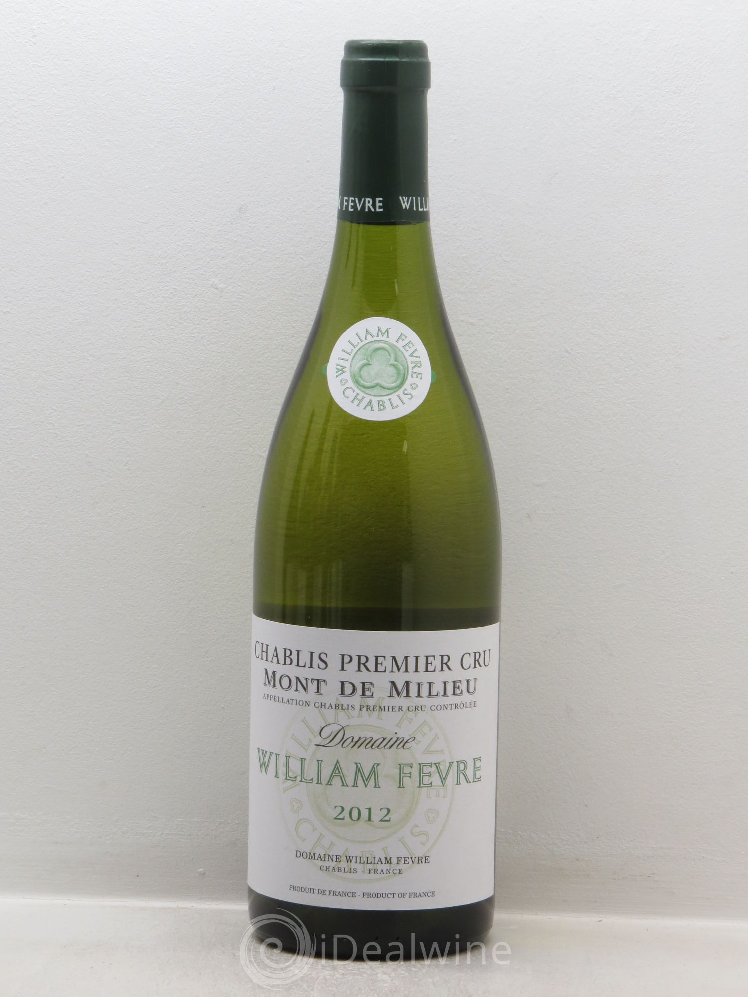 Chablis 1er Cru Mont de Milieu William Fèvre 2012 - Lot de 1 bouteille - 0
