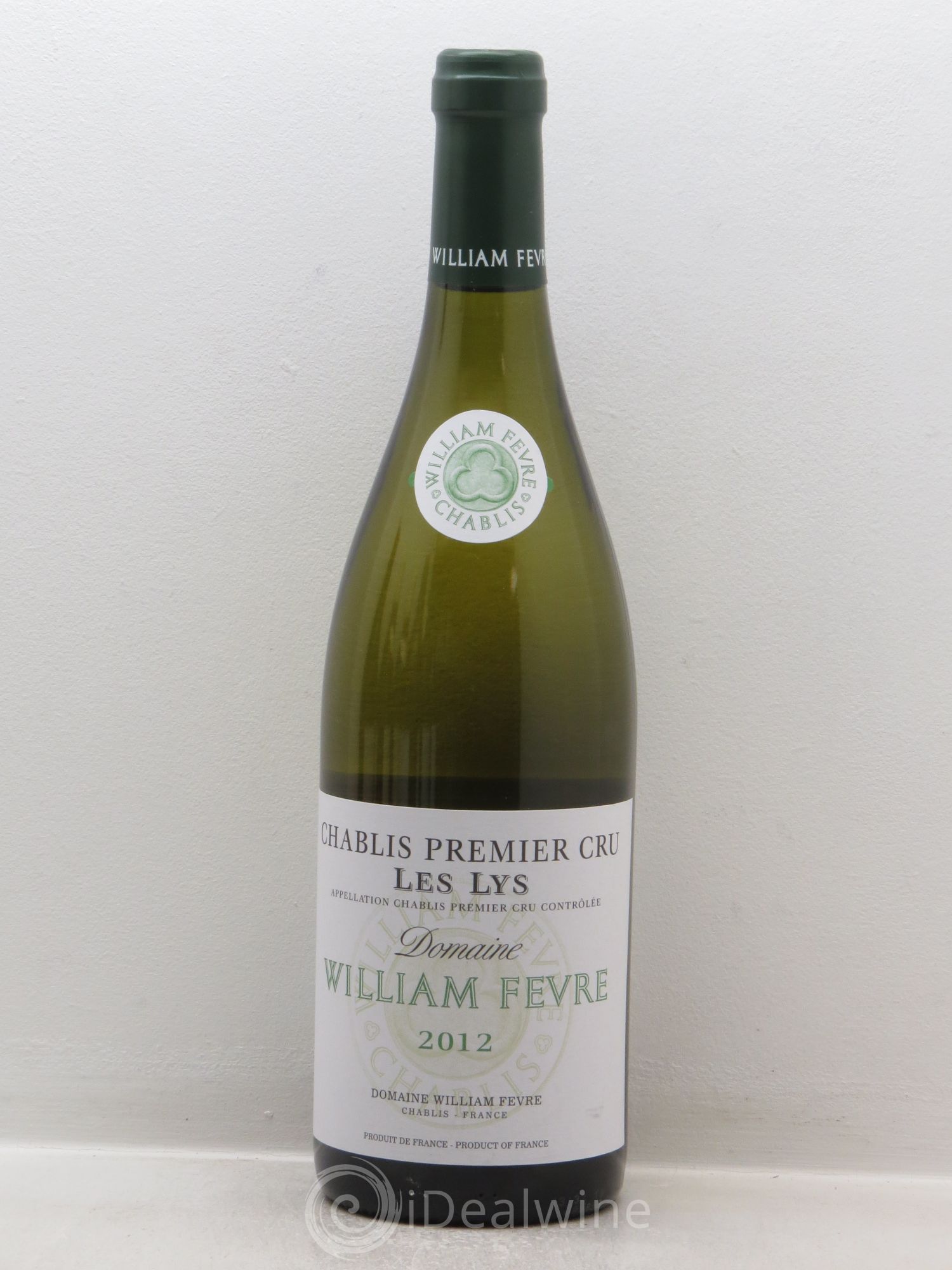 Chablis 1er Cru Les Lys William Fèvre 2012 - Lot de 1 bouteille - 0