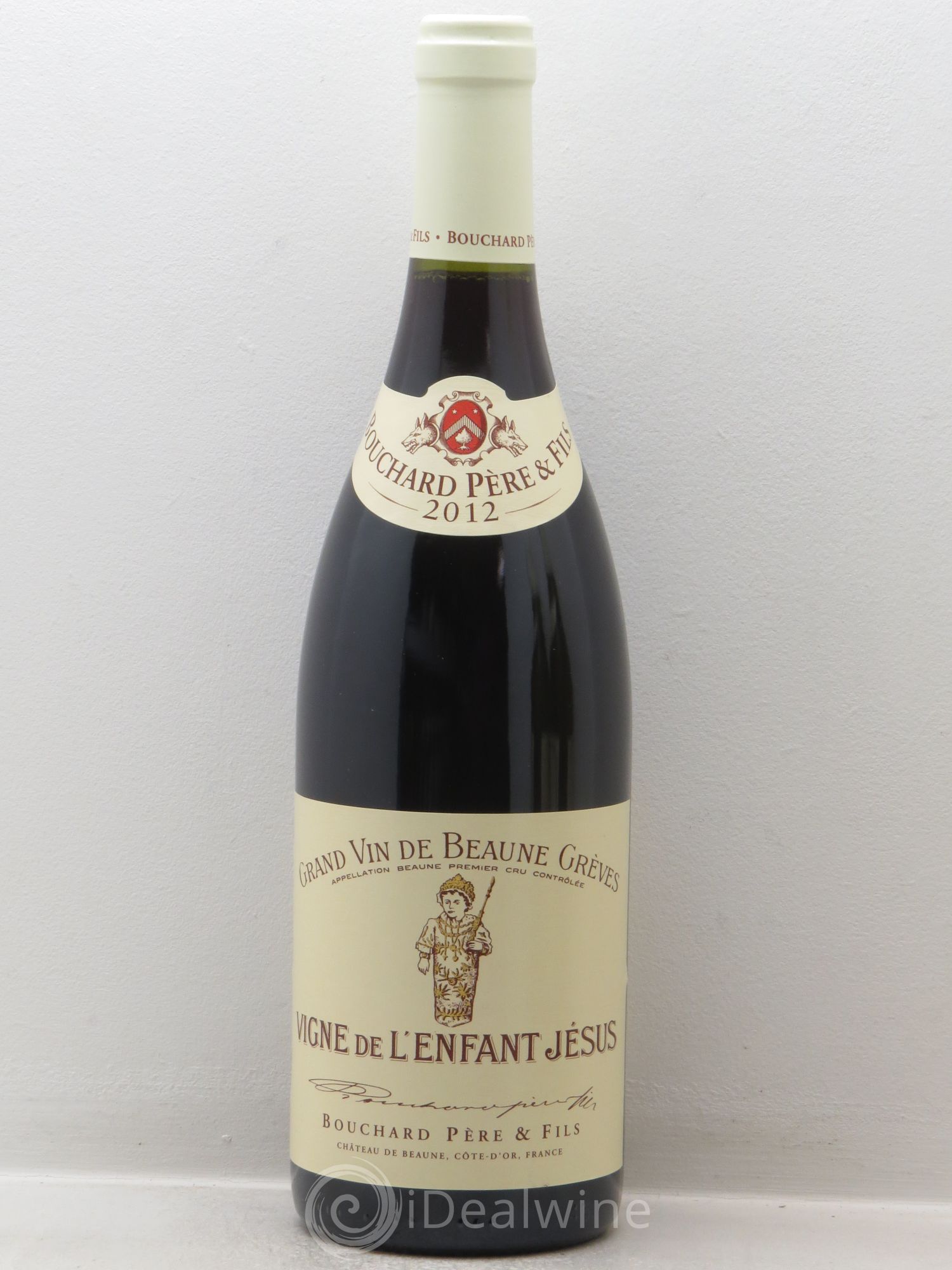 Beaune 1er Cru Grèves - Vigne de l'Enfant Jésus Bouchard Père & Fils 2012 - Lot de 1 bouteille - 0