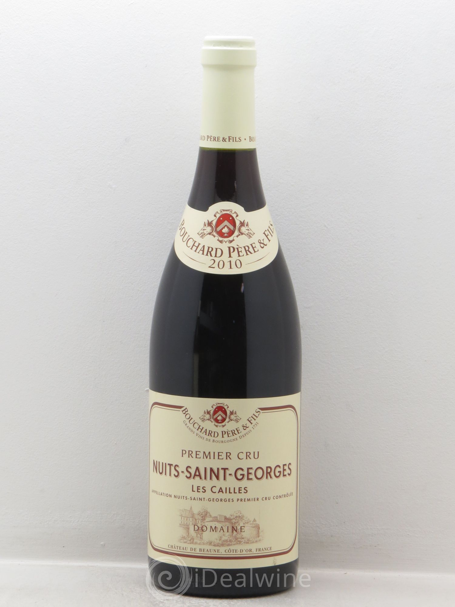 Nuits-Saint-Georges 1er Cru Les Cailles Bouchard Père & Fils 2010 - Lot de 1 bouteille - 0