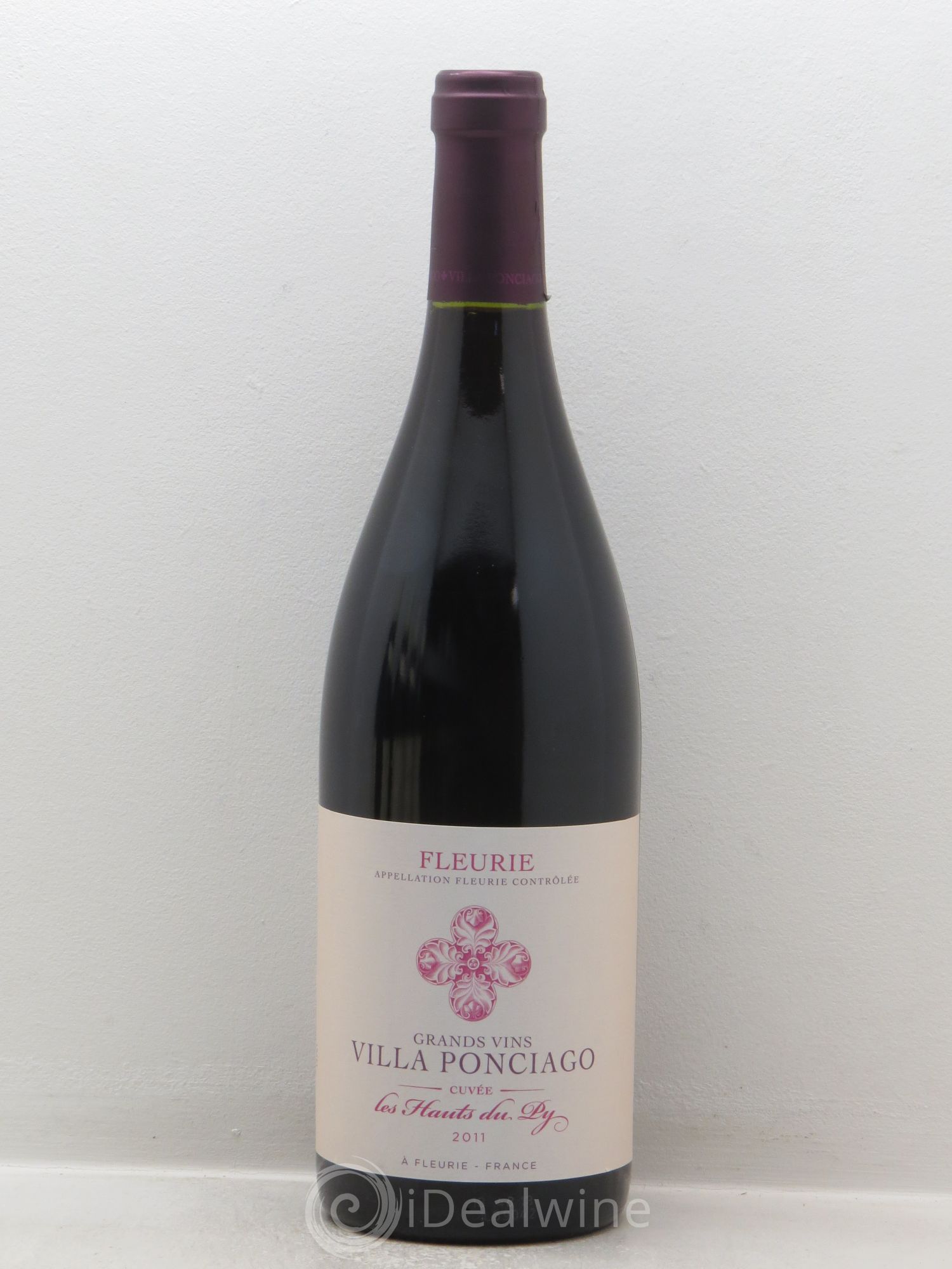 Fleurie La Salomine (anciennement Les Hauts du Py) Château de Poncié (anciennement Villa Ponciago) 2011 - Lot de 1 bouteille - 0
