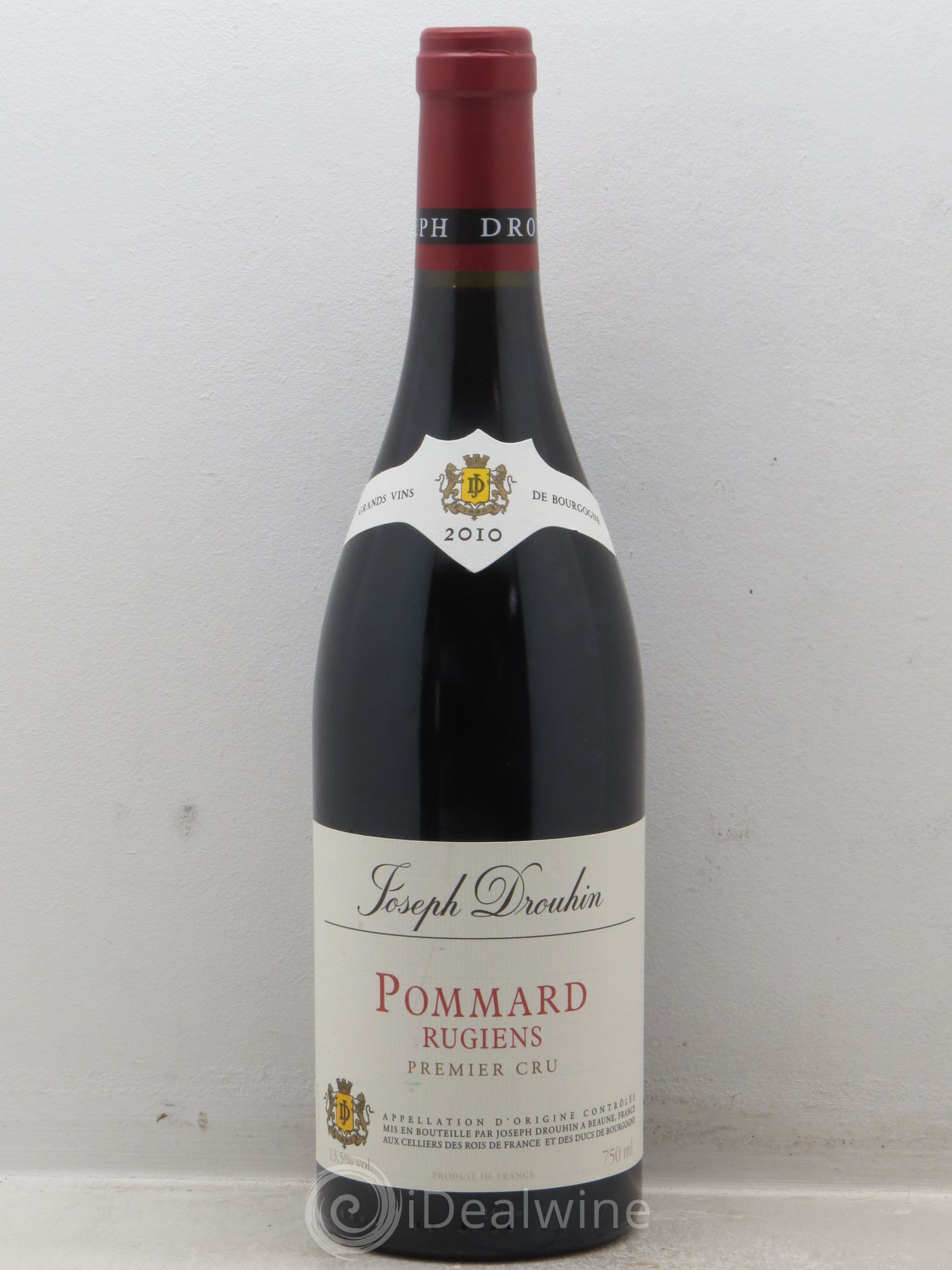 Pommard 1er Cru Rugiens Joseph Drouhin 2010 - Lot de 1 bouteille - 0