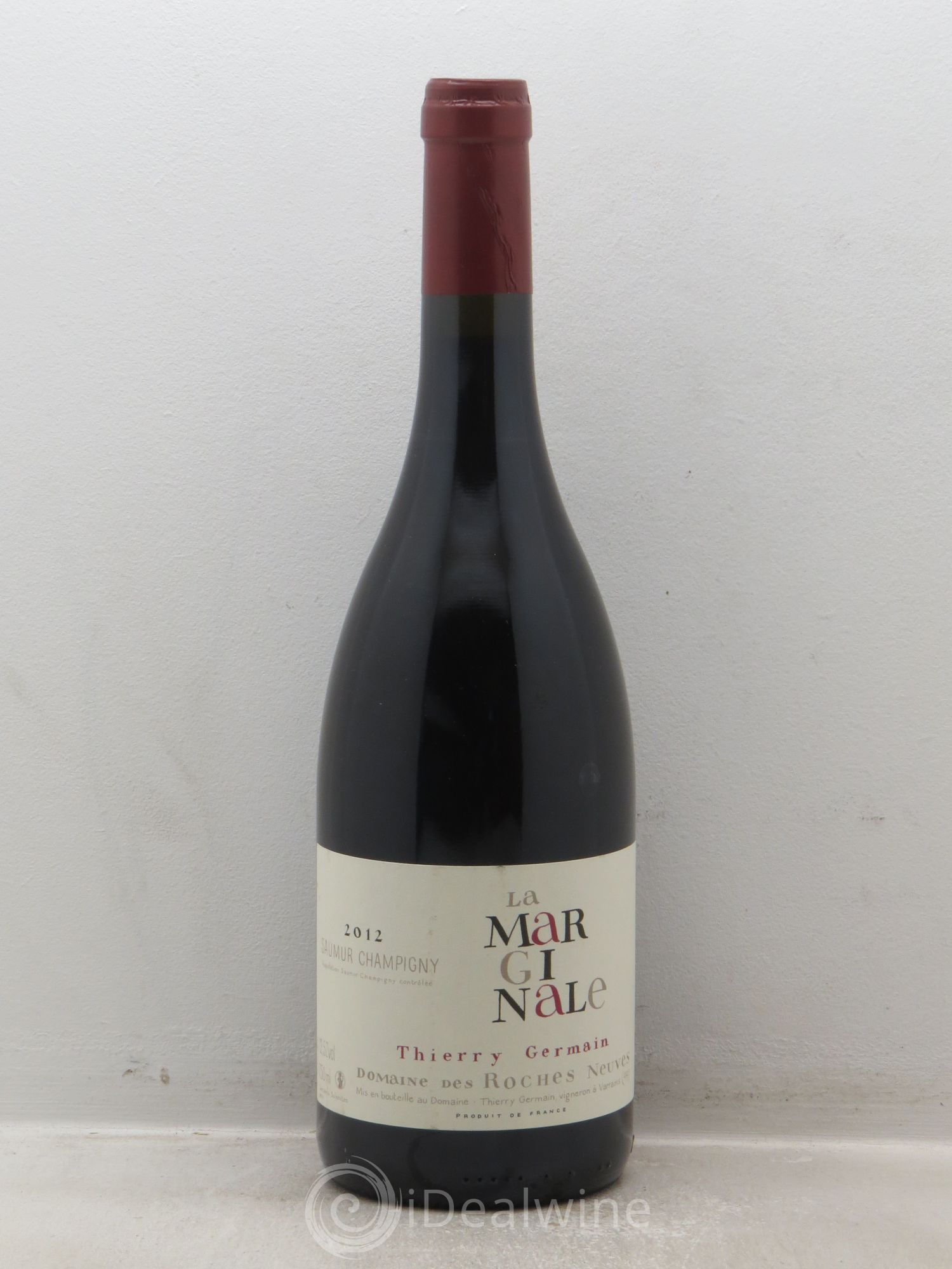 Saumur-Champigny La Marginale Domaine des Roches Neuves - Thierry Germain 2012 - Lot de 1 bouteille - 0