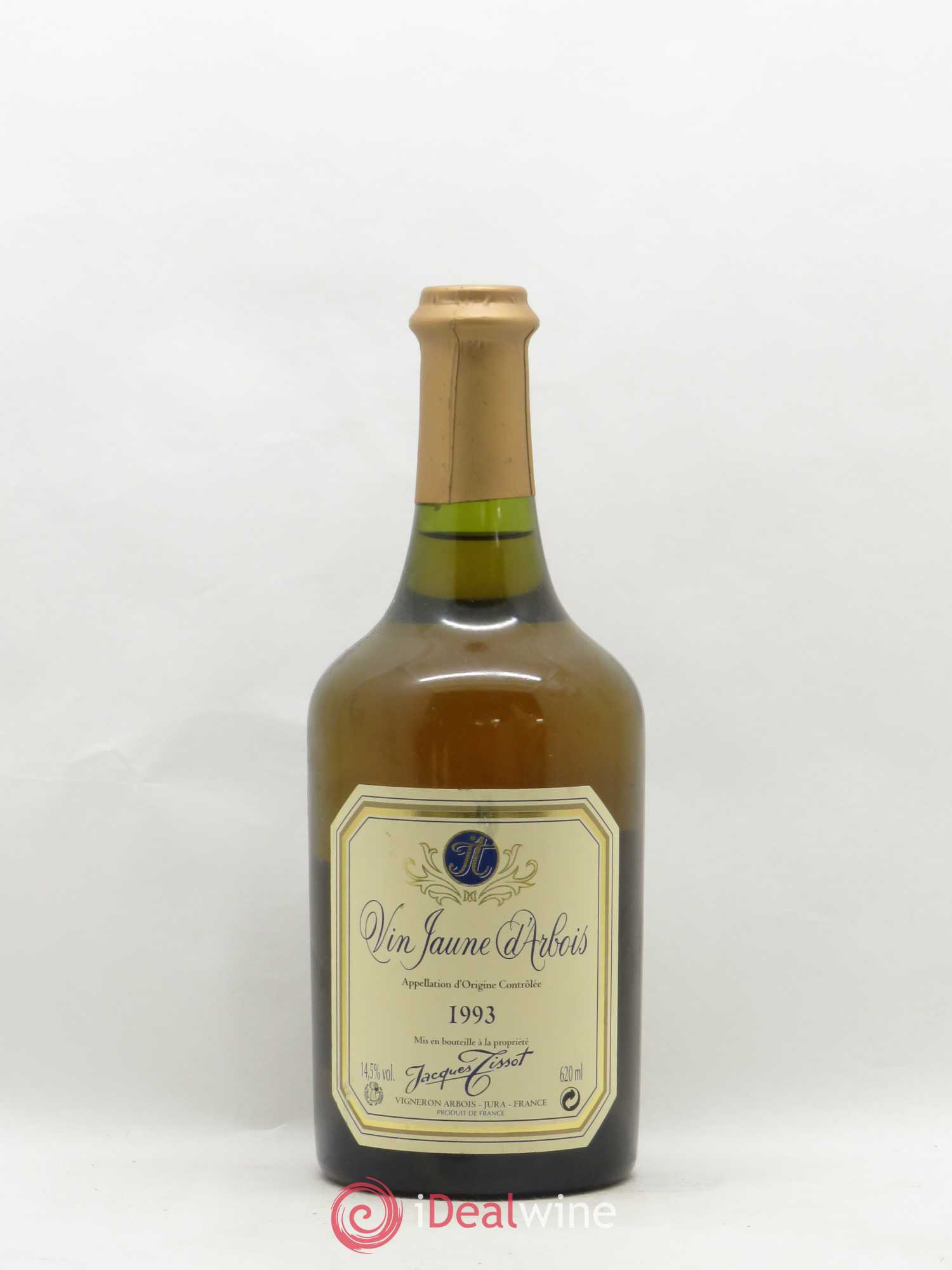 Arbois Vin Jaune Jacques Tissot 1993 - Lot de 1 bouteille - 0