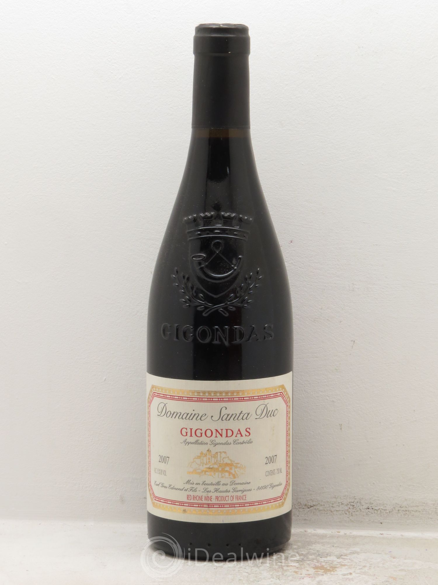 Gigondas Santa Duc 2007 - Posten von 1 Flasche - 0