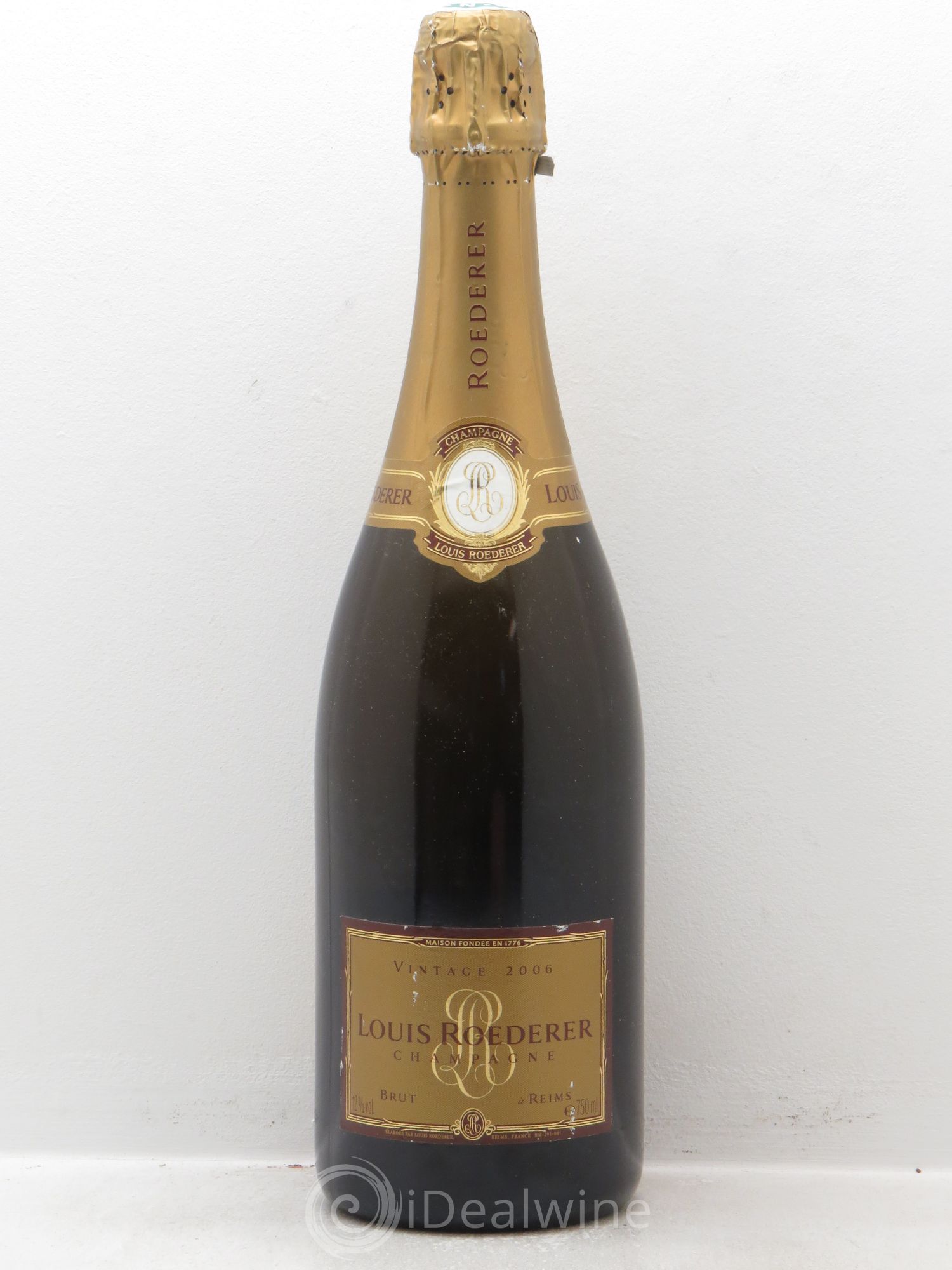 Millésimé Brut Louis Roederer 2006 - Lot de 1 bouteille - 0