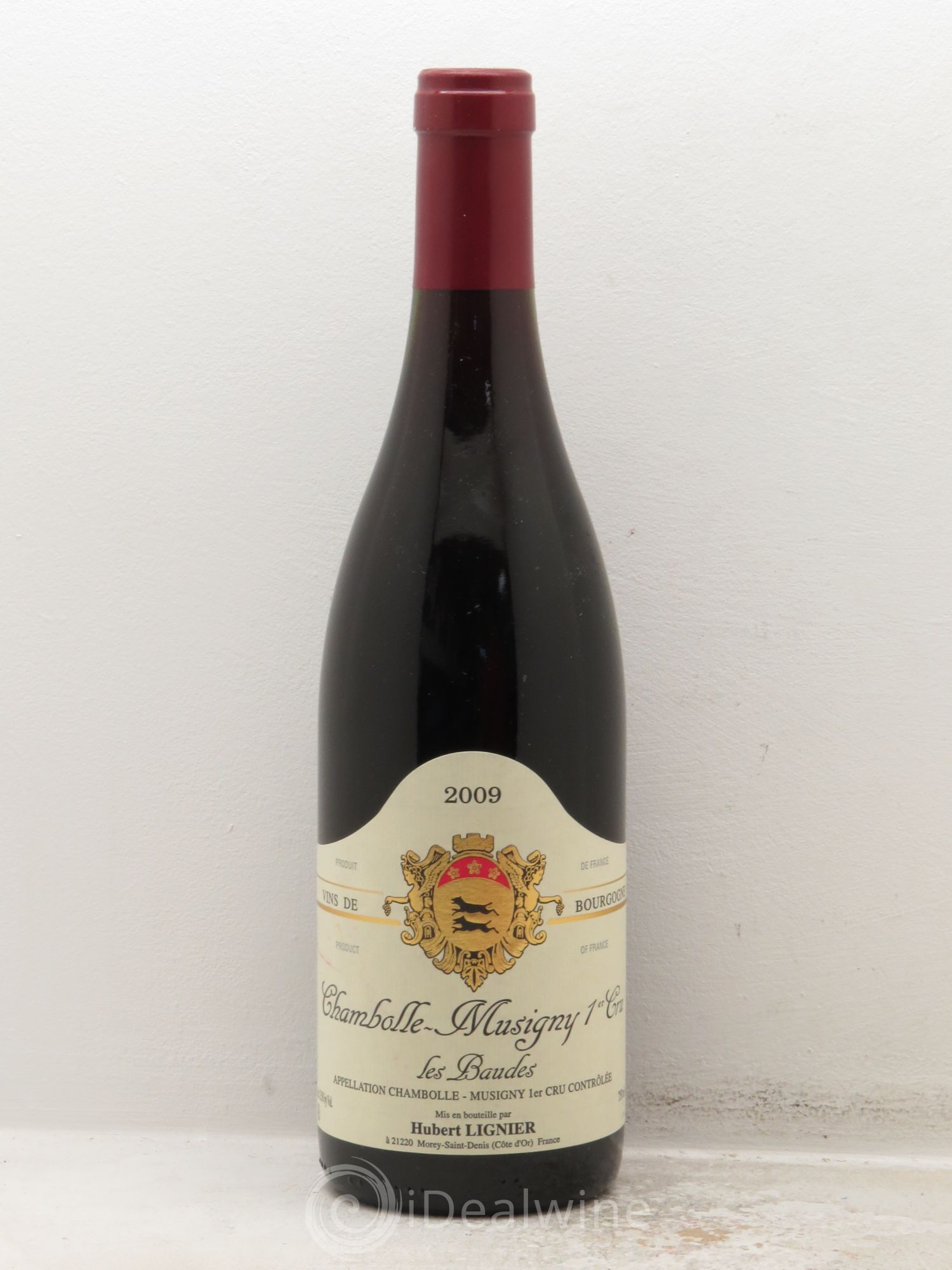 Chambolle-Musigny 1er Cru Les Baudes Hubert Lignier (Domaine) 2009 - Lot de 1 bouteille - 0
