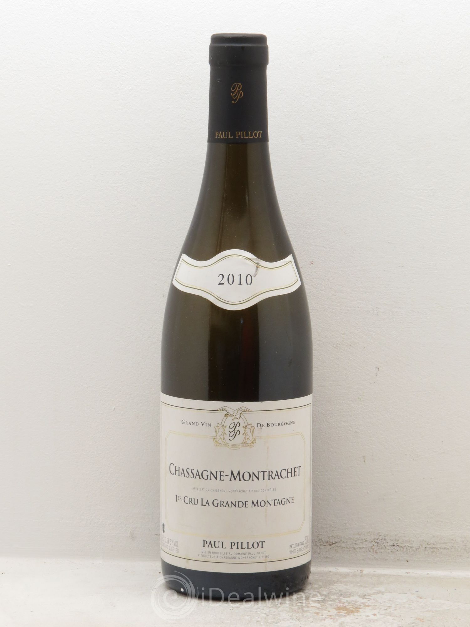 Chassagne-Montrachet 1er Cru P.Pillot 2010 - Lot de 1 bouteille - 0