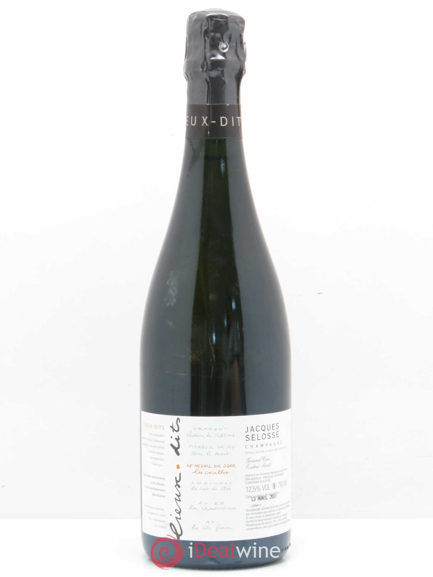 Les Carelles Blanc de Blancs Jacques Selosse - Lot de 1 bouteille - 0