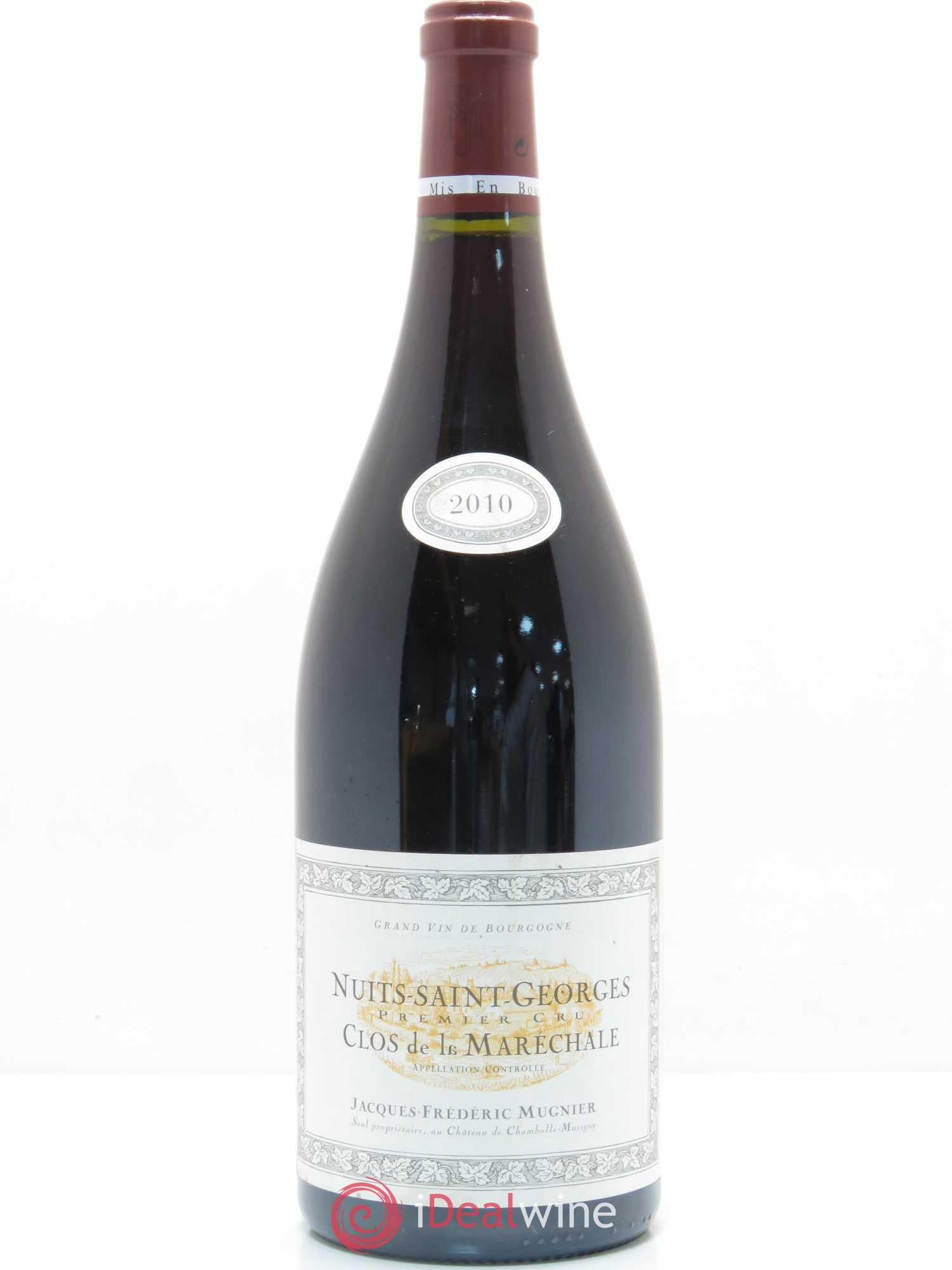 Nuits-Saint-Georges 1er Cru Clos de La Maréchale Jacques-Frédéric Mugnier 2010 - Lot de 1 magnum - 0