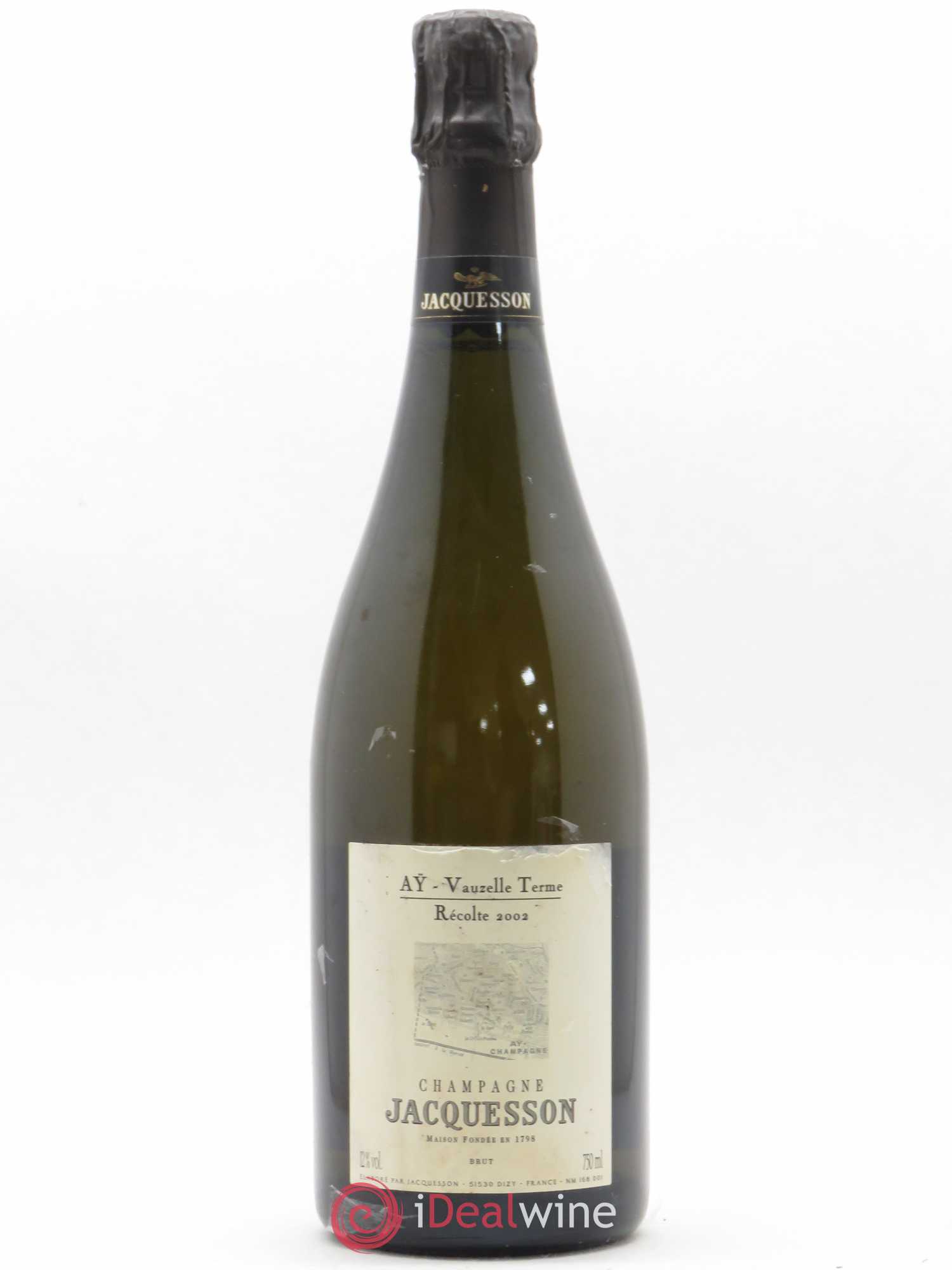 Aÿ Vauzelle Terme Extra-Brut Jacquesson 2002 - Lot de 1 bouteille - 0