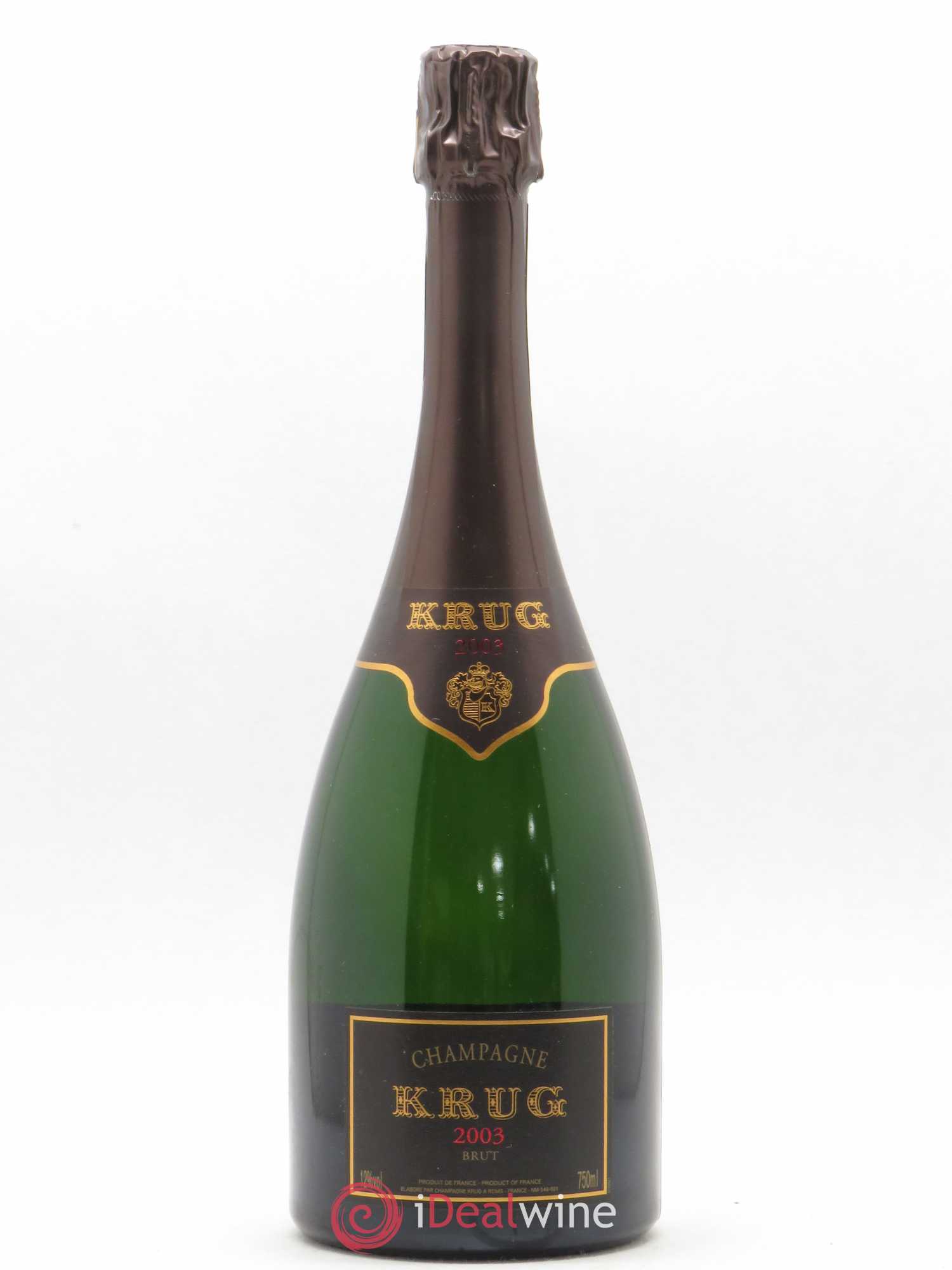 Vintage Krug 2003 - Lot de 1 bouteille - 0