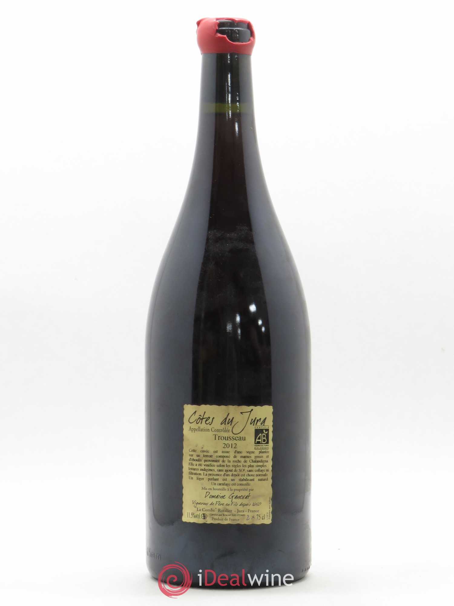 Côtes du Jura Plein Sud Jean-François Ganevat (Domaine) 2012 - Lot de 1 magnum - 1