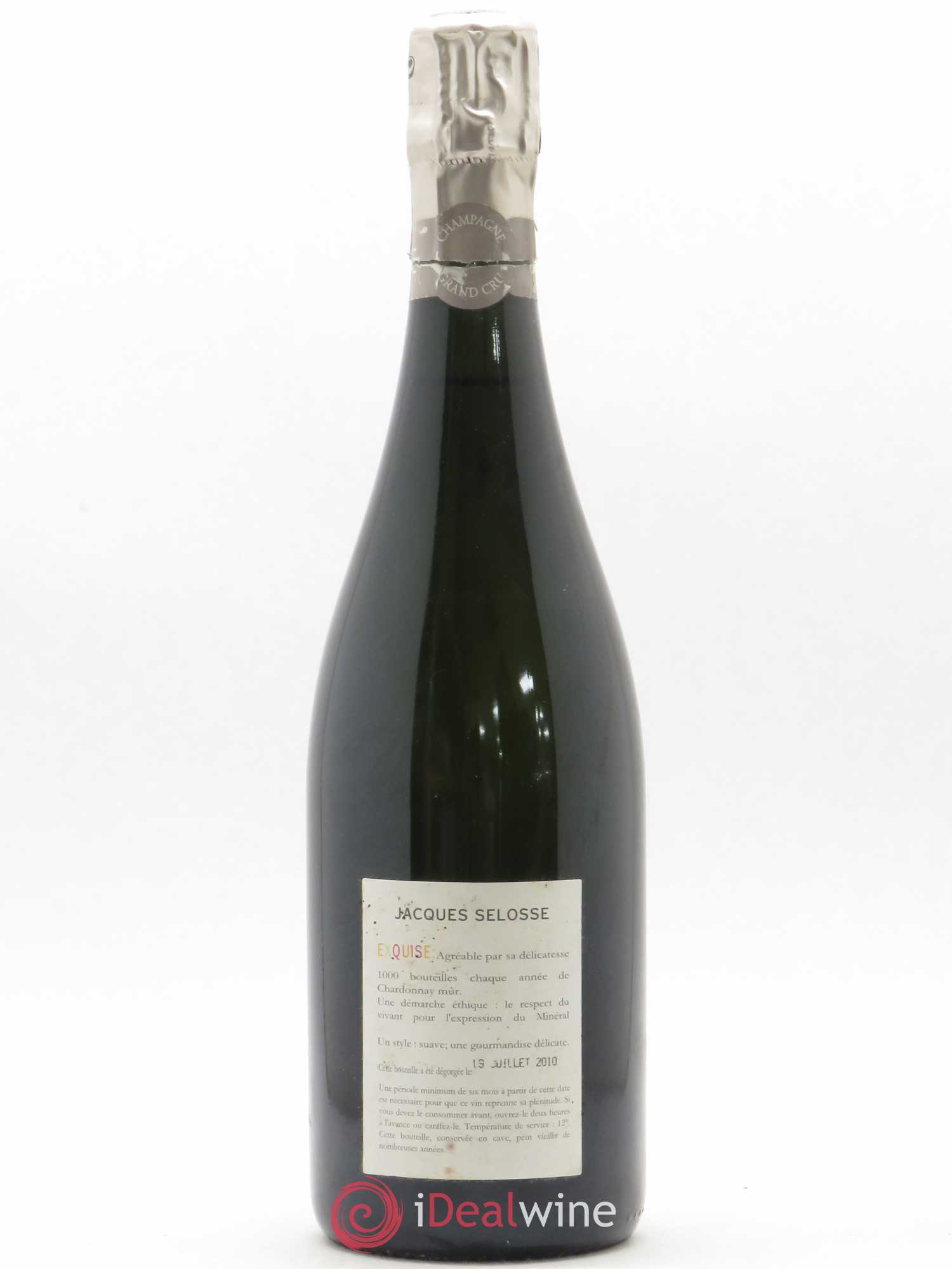 Exquise NV Jacques Selosse - Lot de 1 bouteille - 1