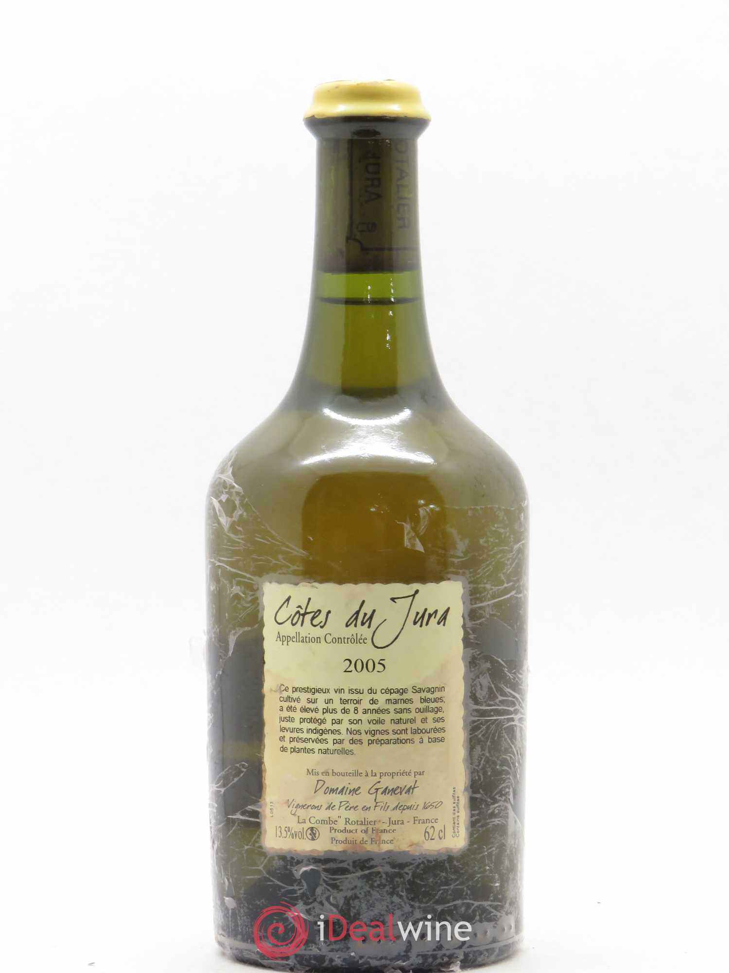 Côtes du Jura Vin Jaune Jean-François Ganevat (Domaine) 2005 - Lot de 1 bouteille - 1