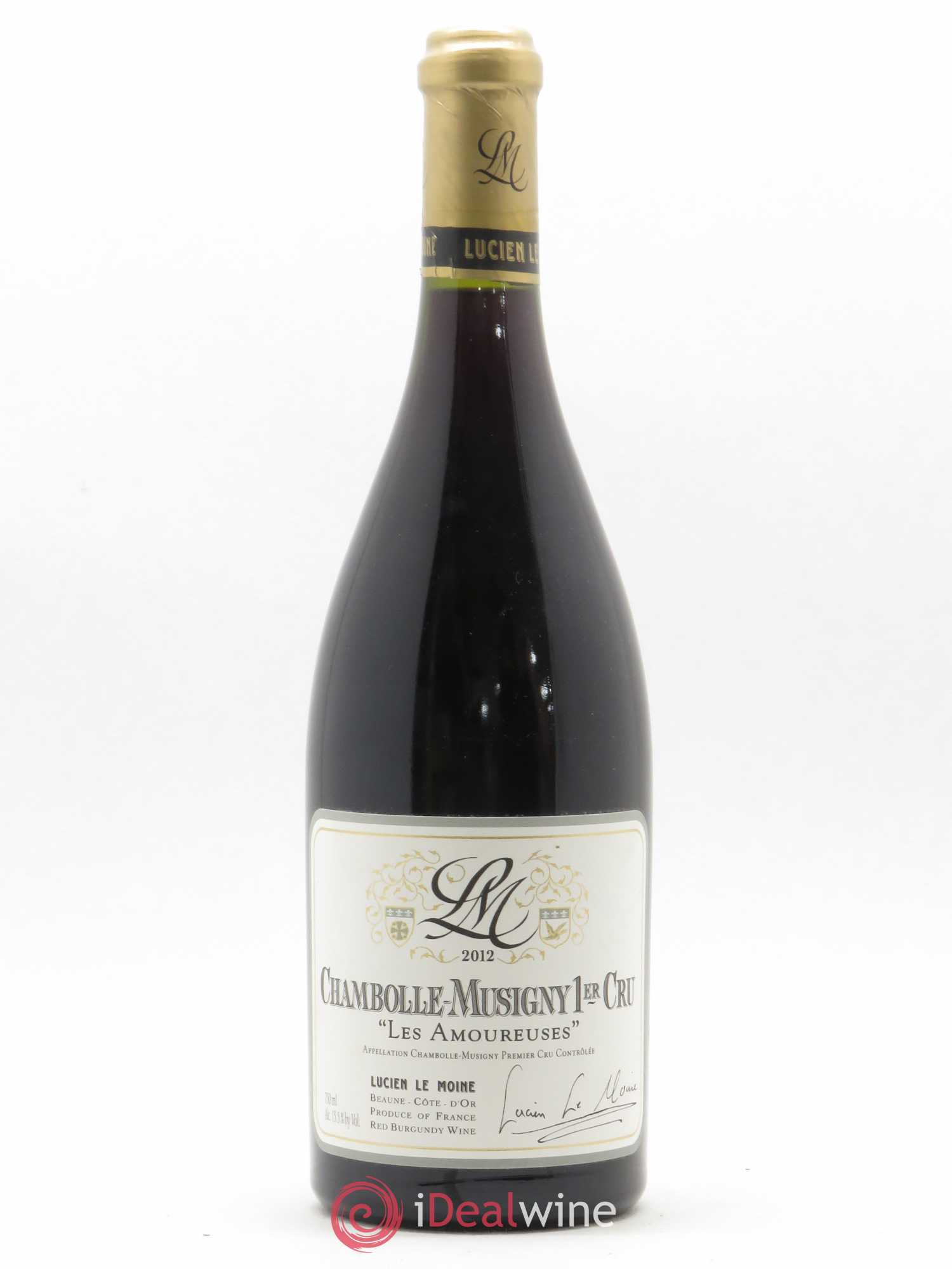 Chambolle-Musigny 1er Cru Les Amoureuses Lucien Le Moine 2012 - Lot de 1 bouteille - 0