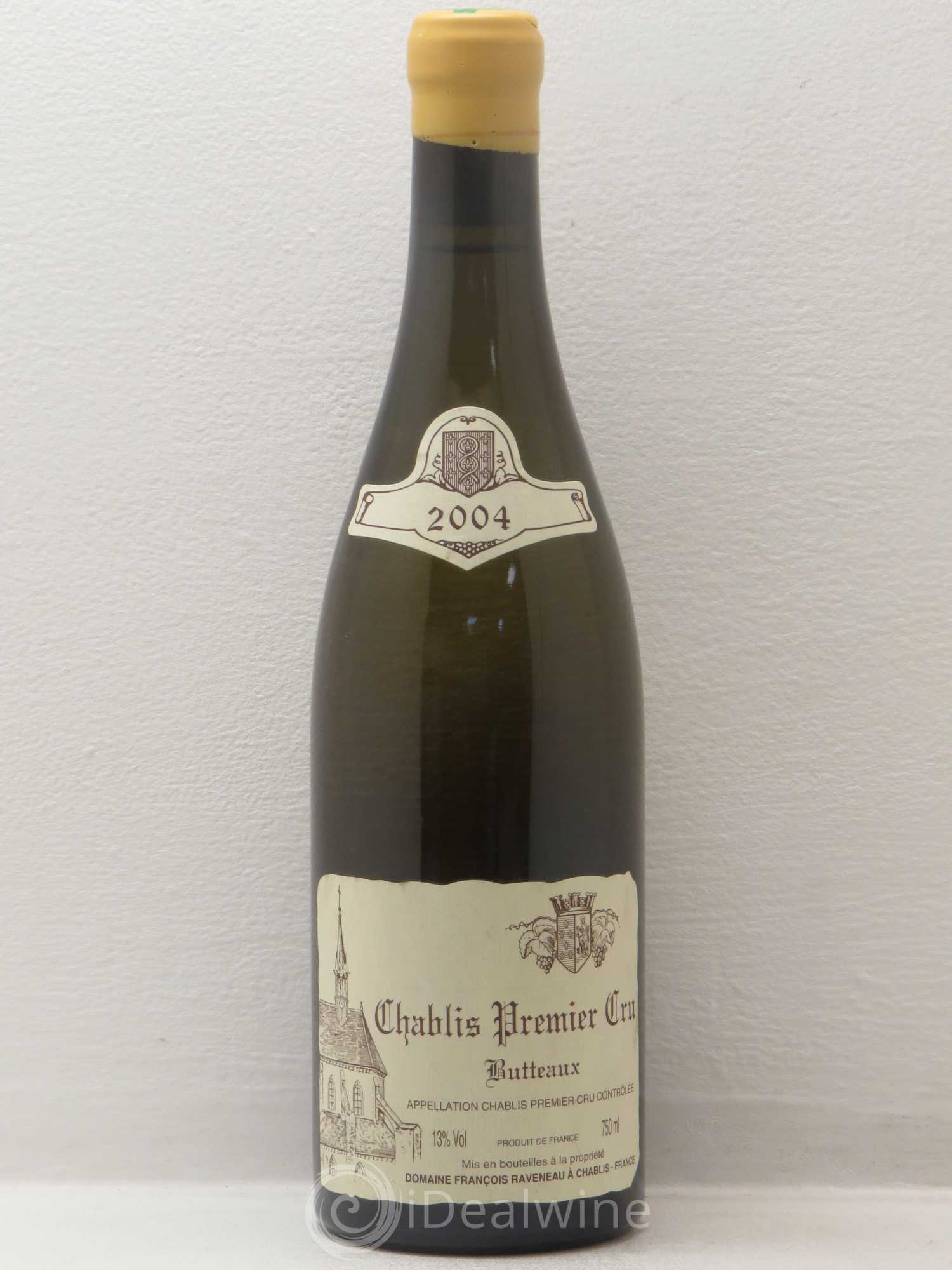 Chablis 1er Cru Butteaux Raveneau (Domaine) 2004 - Lot de 1 bouteille - 0