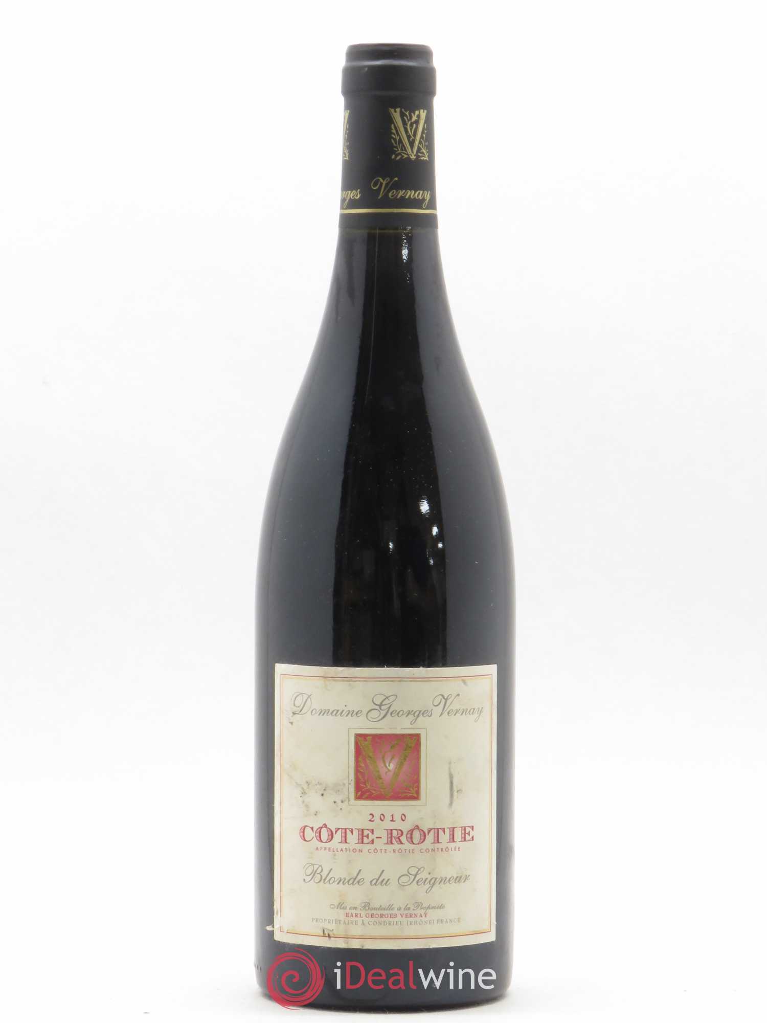 Côte-Rôtie Blonde du Seigneur Georges Vernay 2010 - Lot de 1 bouteille - 0