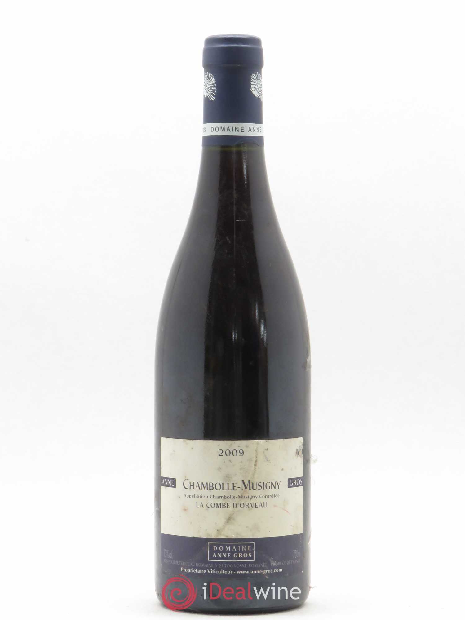 Chambolle-Musigny La Combe d'Orveau Anne Gros 2009 - Lot de 1 bouteille - 0