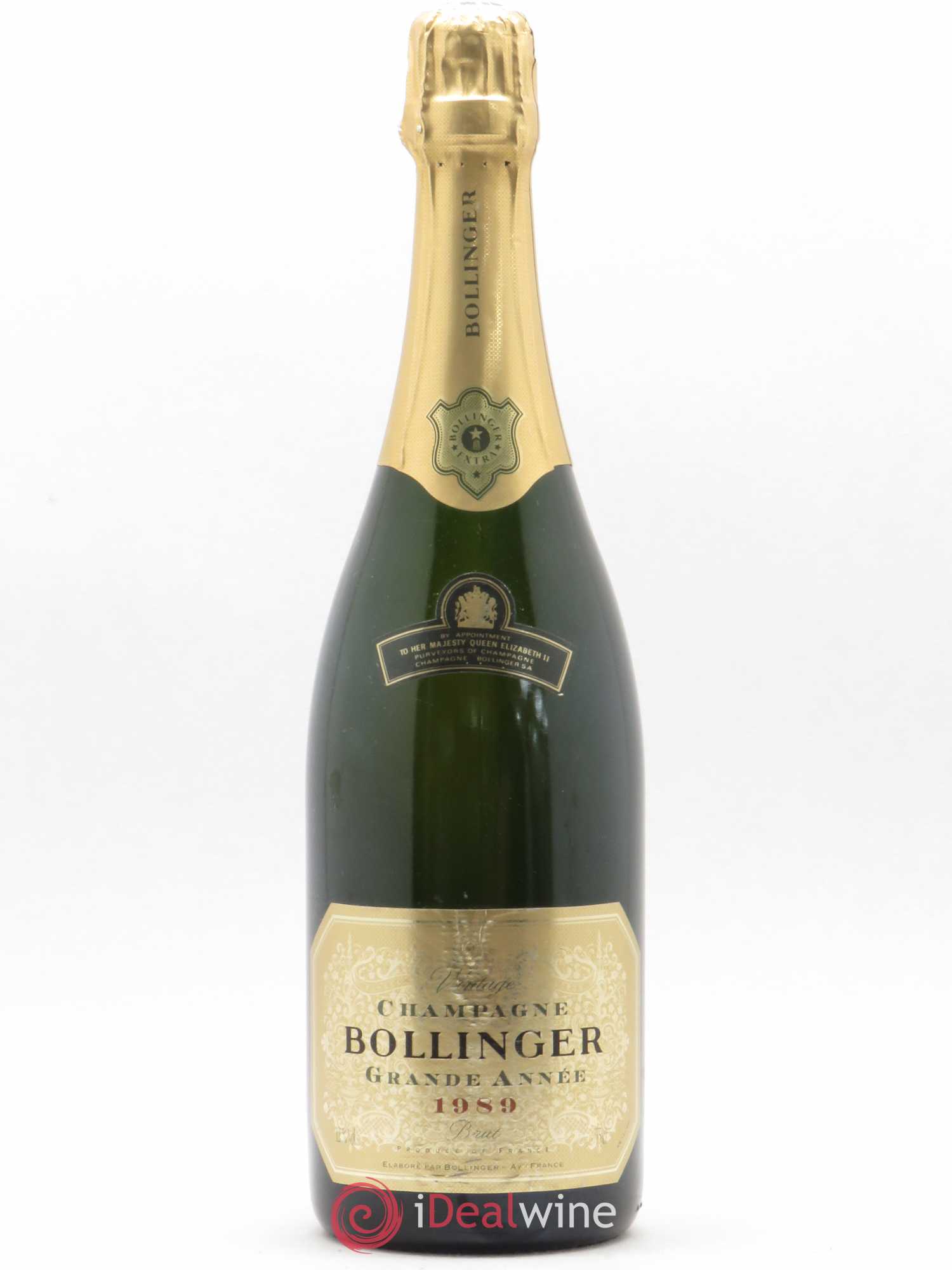 La Grande Année Brut Bollinger 1989 - Lot de 1 bouteille - 0