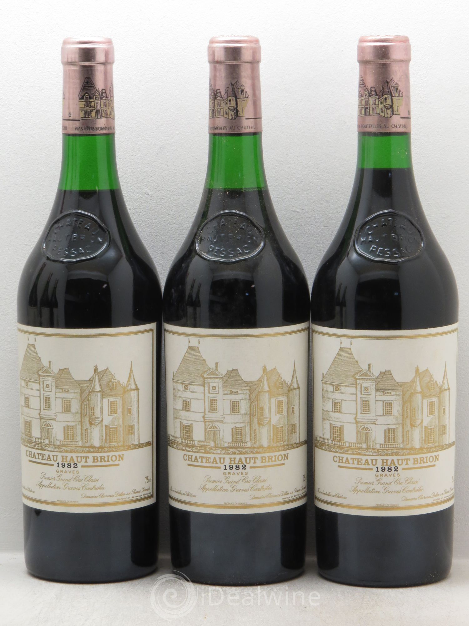 Château Haut Brion 1er Grand Cru Classé 1982 - Lot de 12 bouteilles - 3