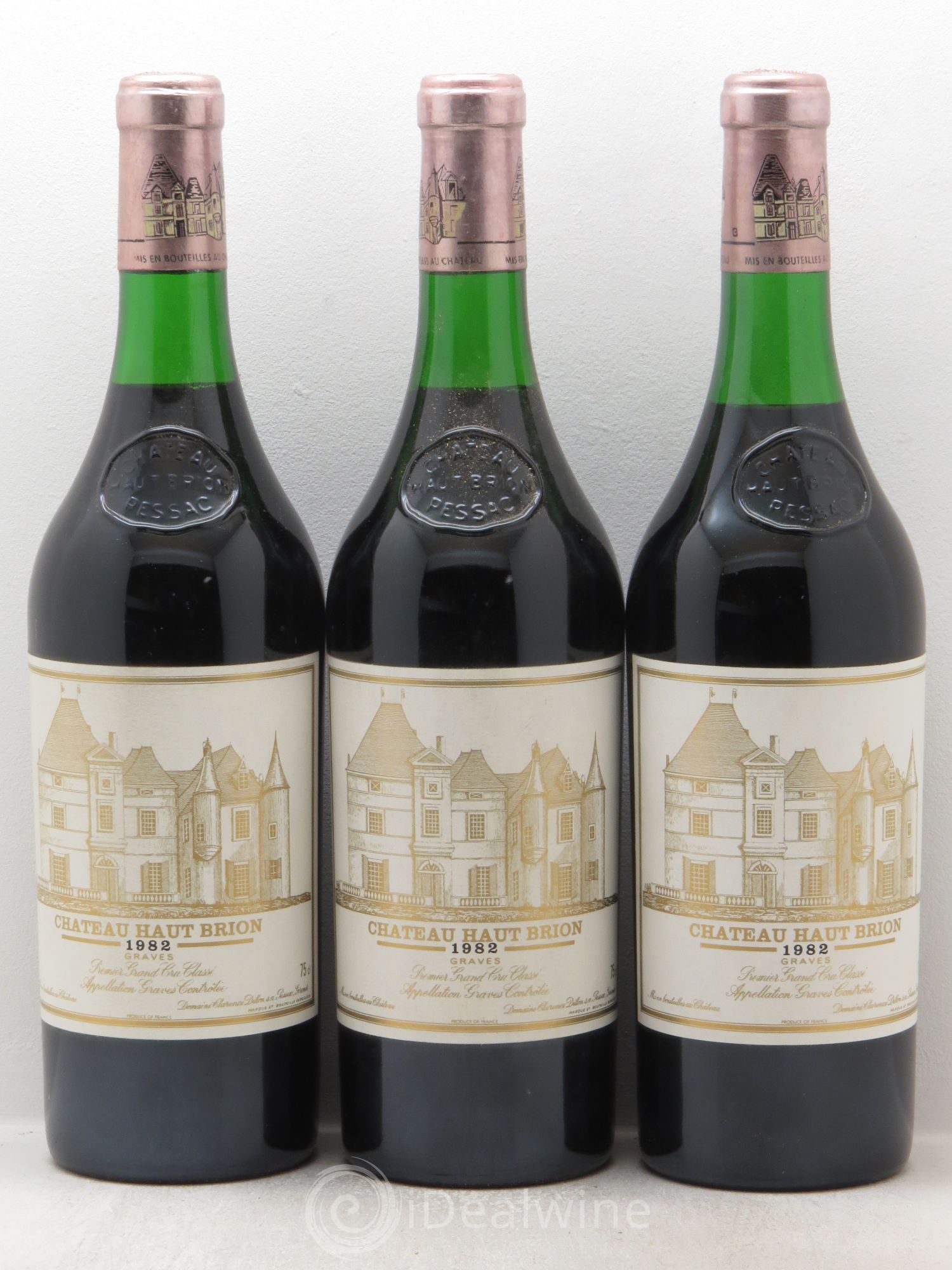 Château Haut Brion 1er Grand Cru Classé 1982 - Lot de 12 bouteilles - 4