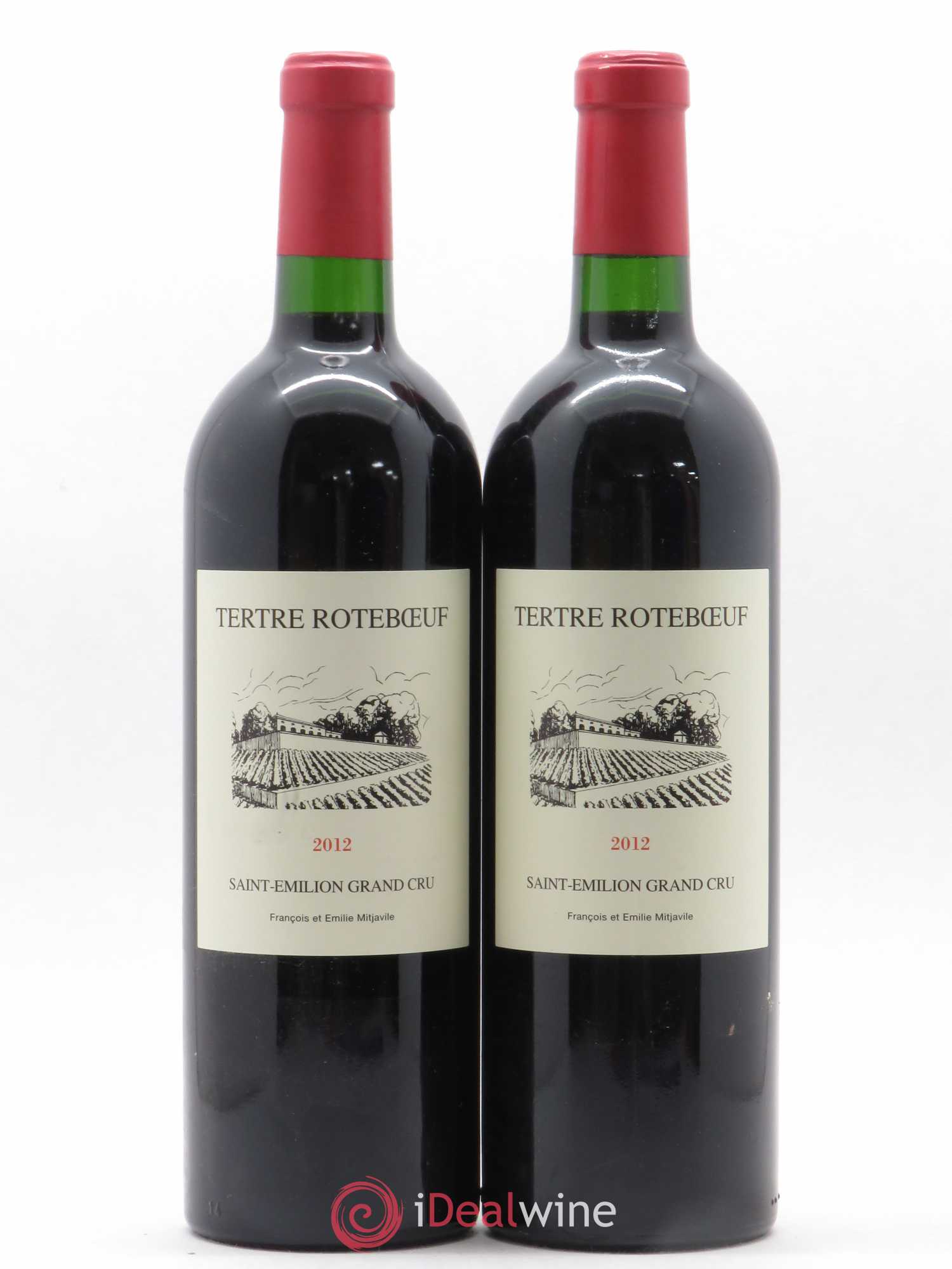 Château Tertre Roteboeuf 2012 - Posten von 2 Flaschen - 0