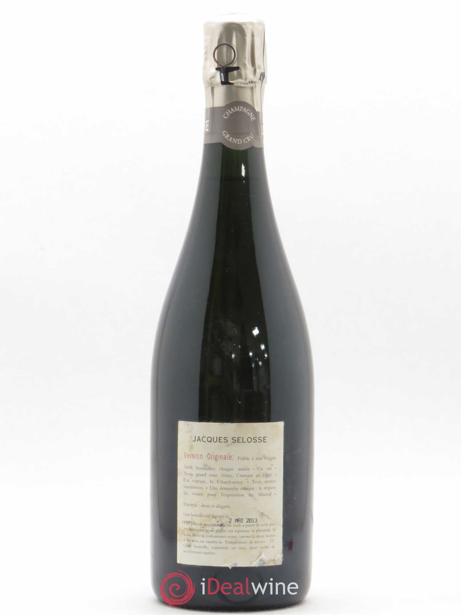 Version Originale Jacques Selosse - Lot de 1 bouteille - 1