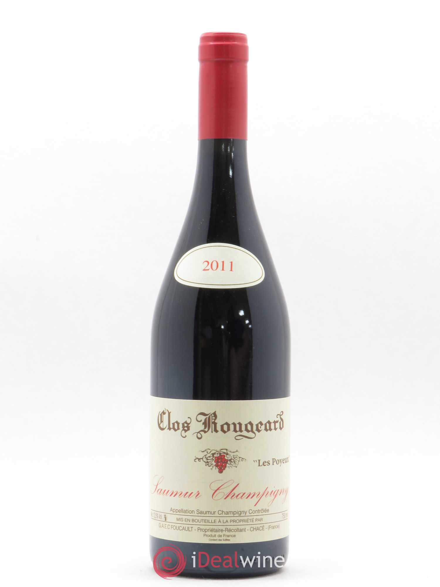 Saumur-Champigny Les Poyeux Clos Rougeard 2011 - Lot de 1 bouteille - 0