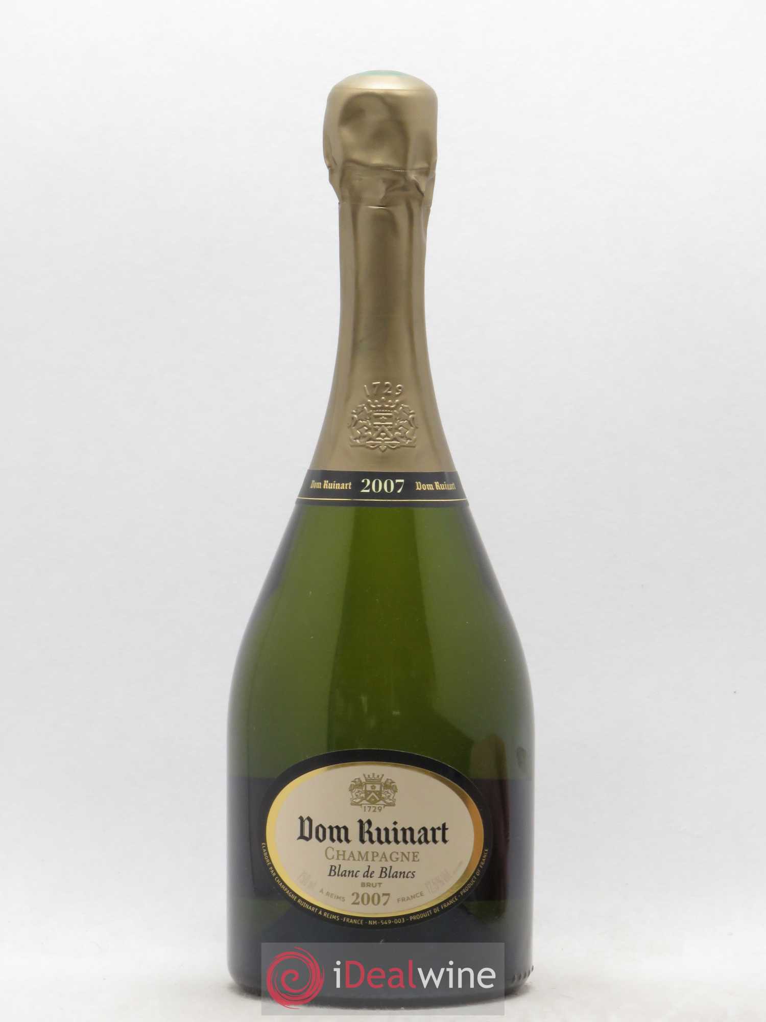 Dom Ruinart Brut Ruinart 2007 - Lot de 1 bouteille - 0