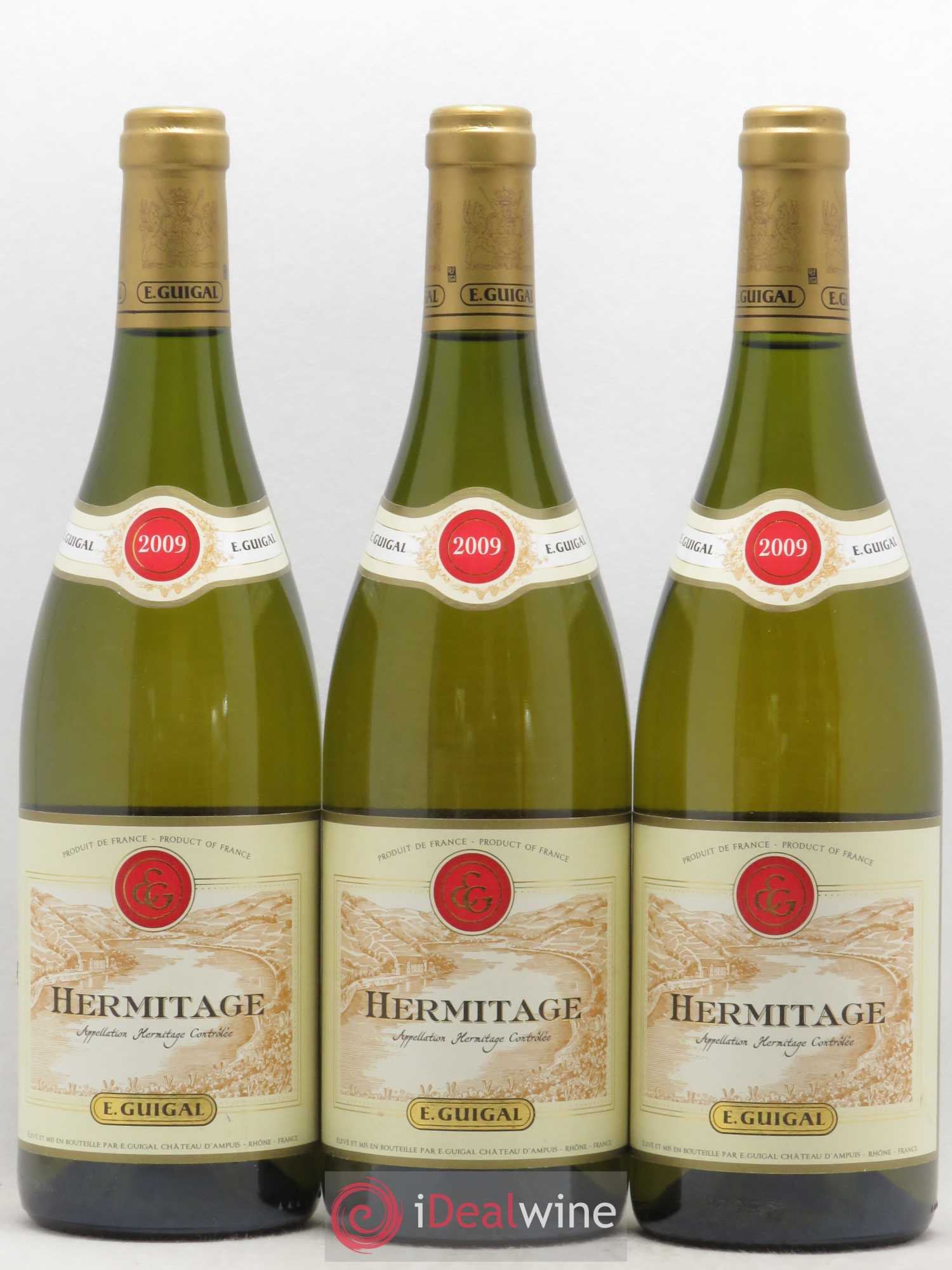 Hermitage Guigal 2009 - Lot de 3 bouteilles - 0