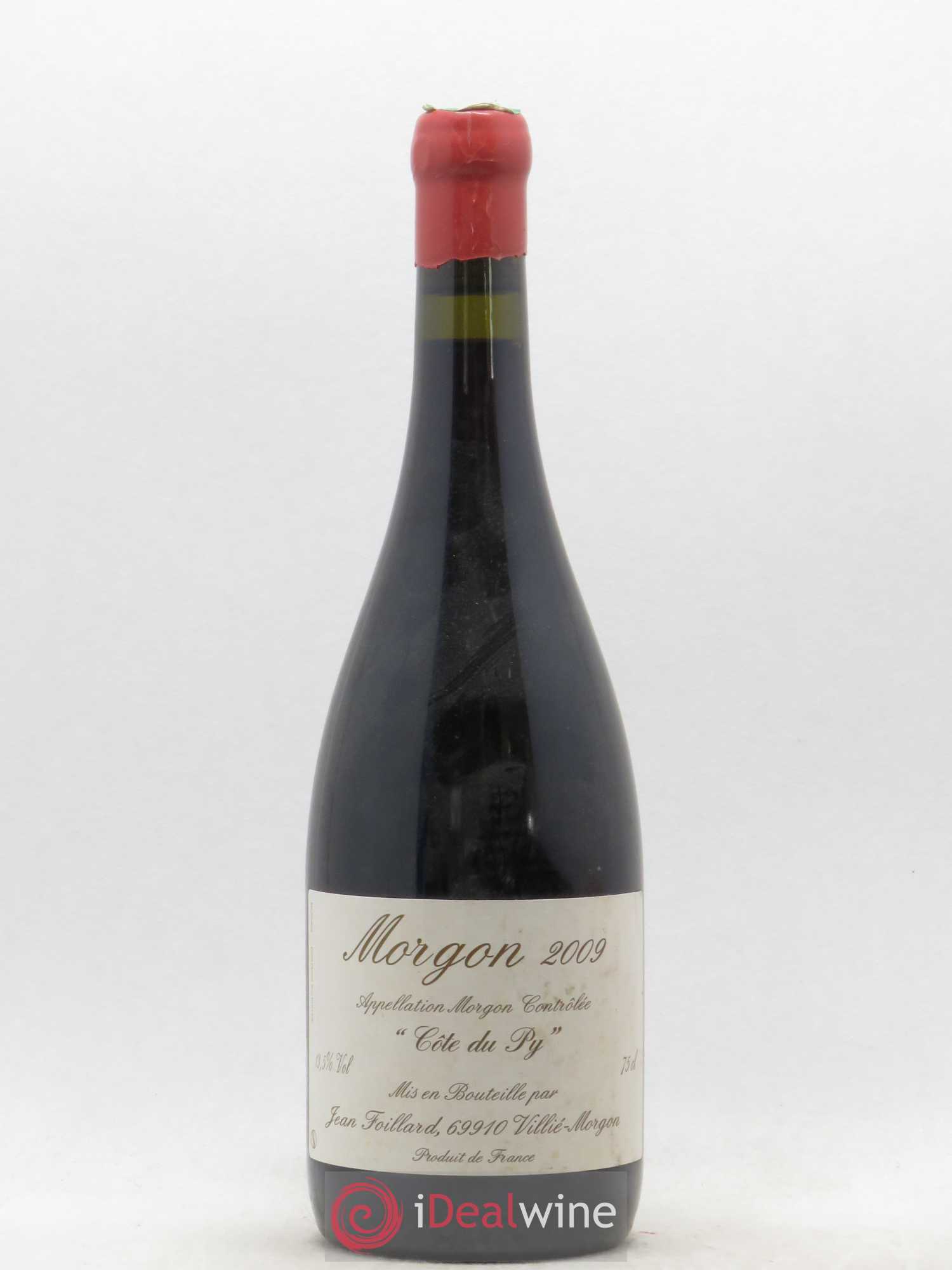Morgon Côte du Py Jean Foillard 2009 - Lot de 1 bouteille - 0