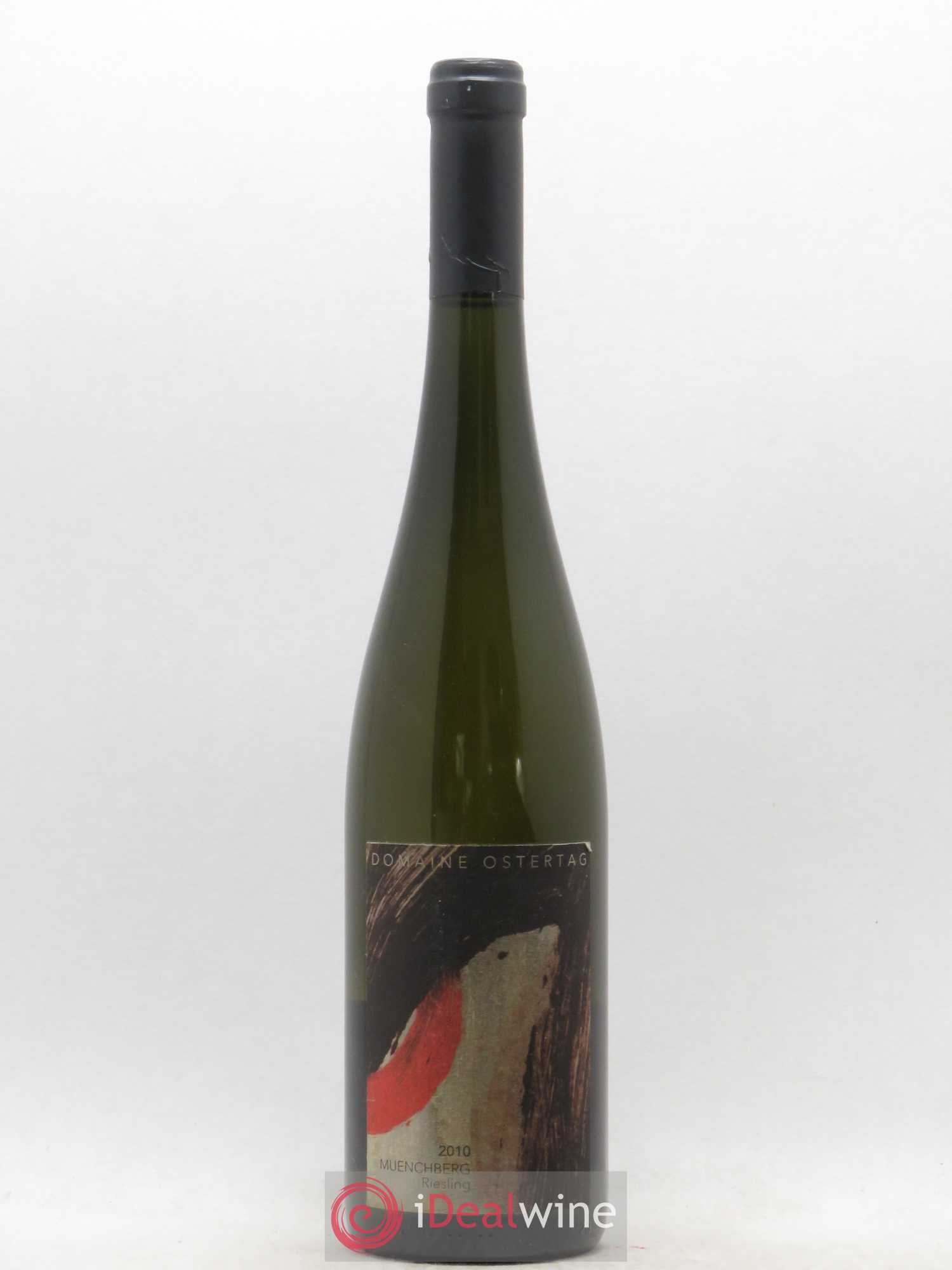 Alsace Riesling Grand Cru Muenchberg Ostertag (Domaine) 2010 - Lot de 1 bouteille - 0