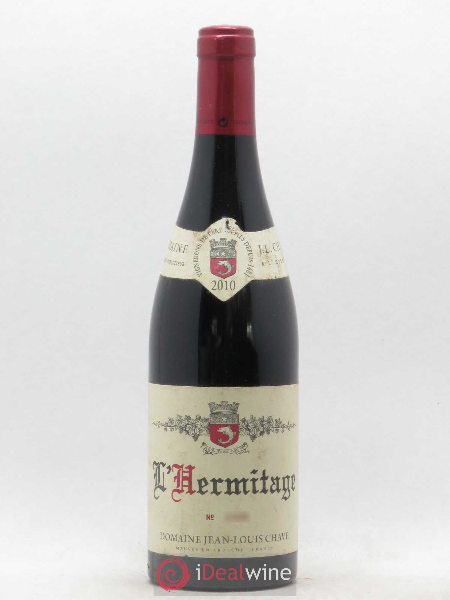 Hermitage Jean-Louis Chave 2010 - Lot de 1 bouteille - 0